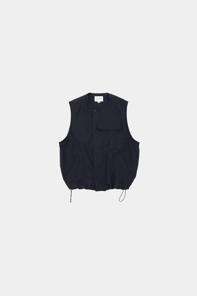 トップス 25ss STILL BY HAND VE01252 crewneck vest STILL BY HAND(スティルバイハンド) / VE01251 / ベスト – style