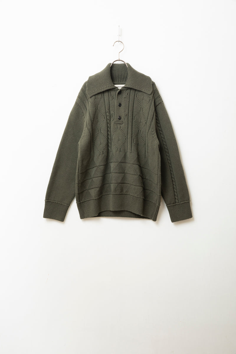 NAMACHEKO (ナマチェコ ) / EVAN ZIP CARDIGAN / カーディガン – style