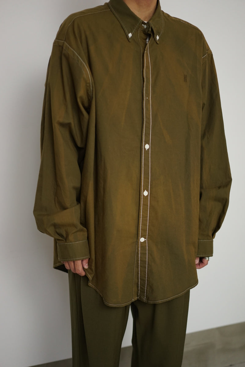 HED MAYNER 23SS 6pleats トラウザー Sサイズ HED MAYNER (ヘドメイナー) / CUFFED TROUSERS / パンツ / 23SS