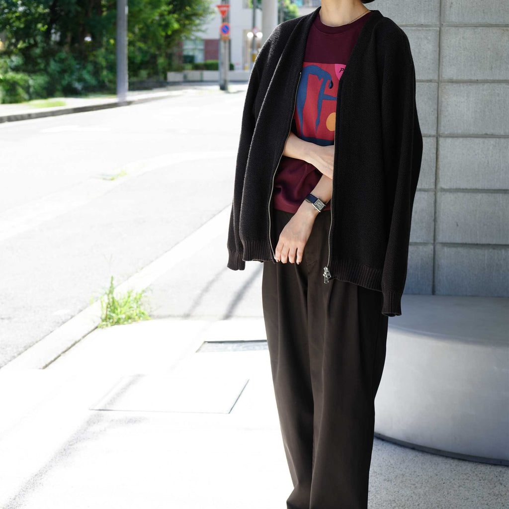 Osaka / STILL BY HAND (スティルバイハンド) 26SS ニット KN03262