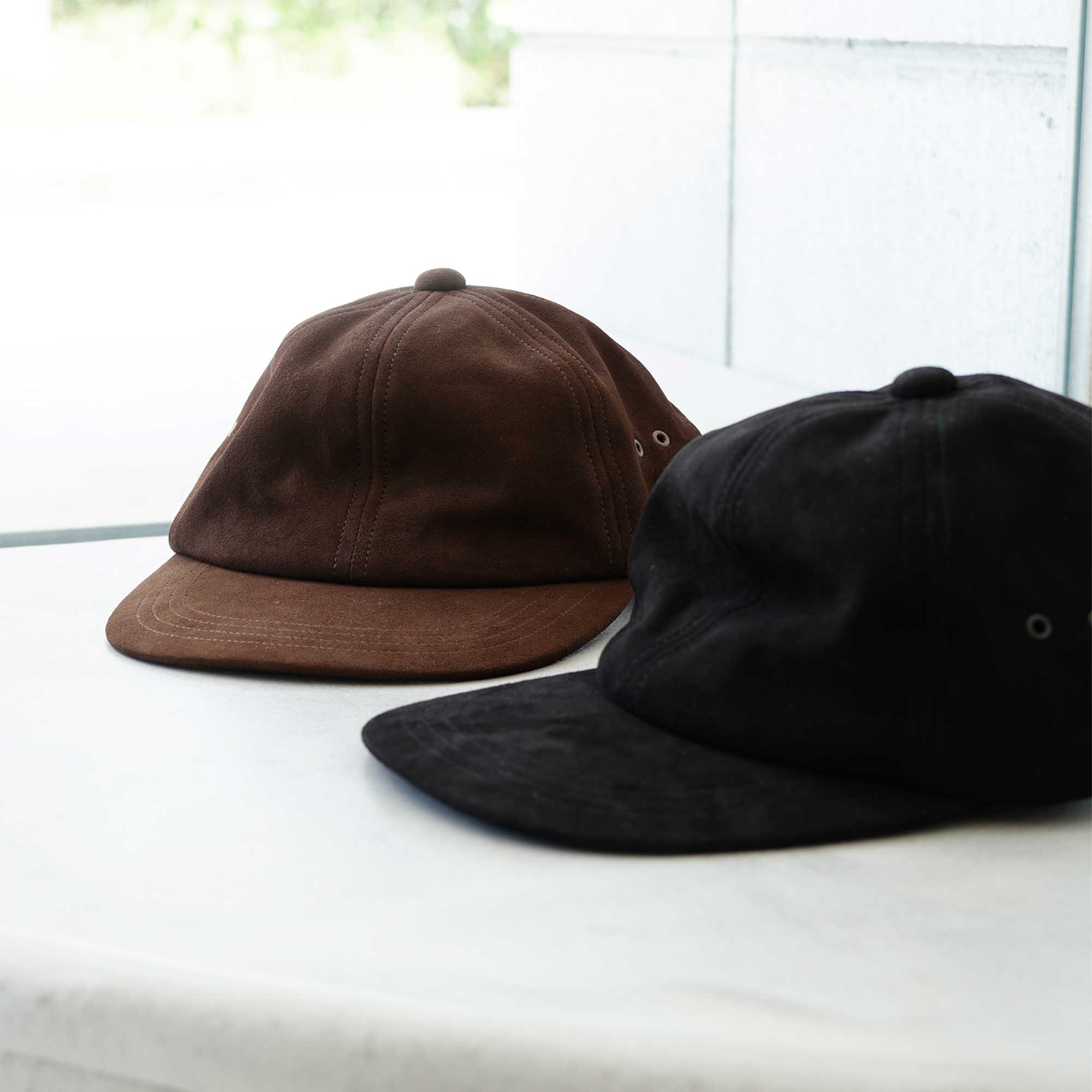 Osaka / COMESANDGOES (カムズアンドゴーズ) SHEEP SUEDE CAP キャップ