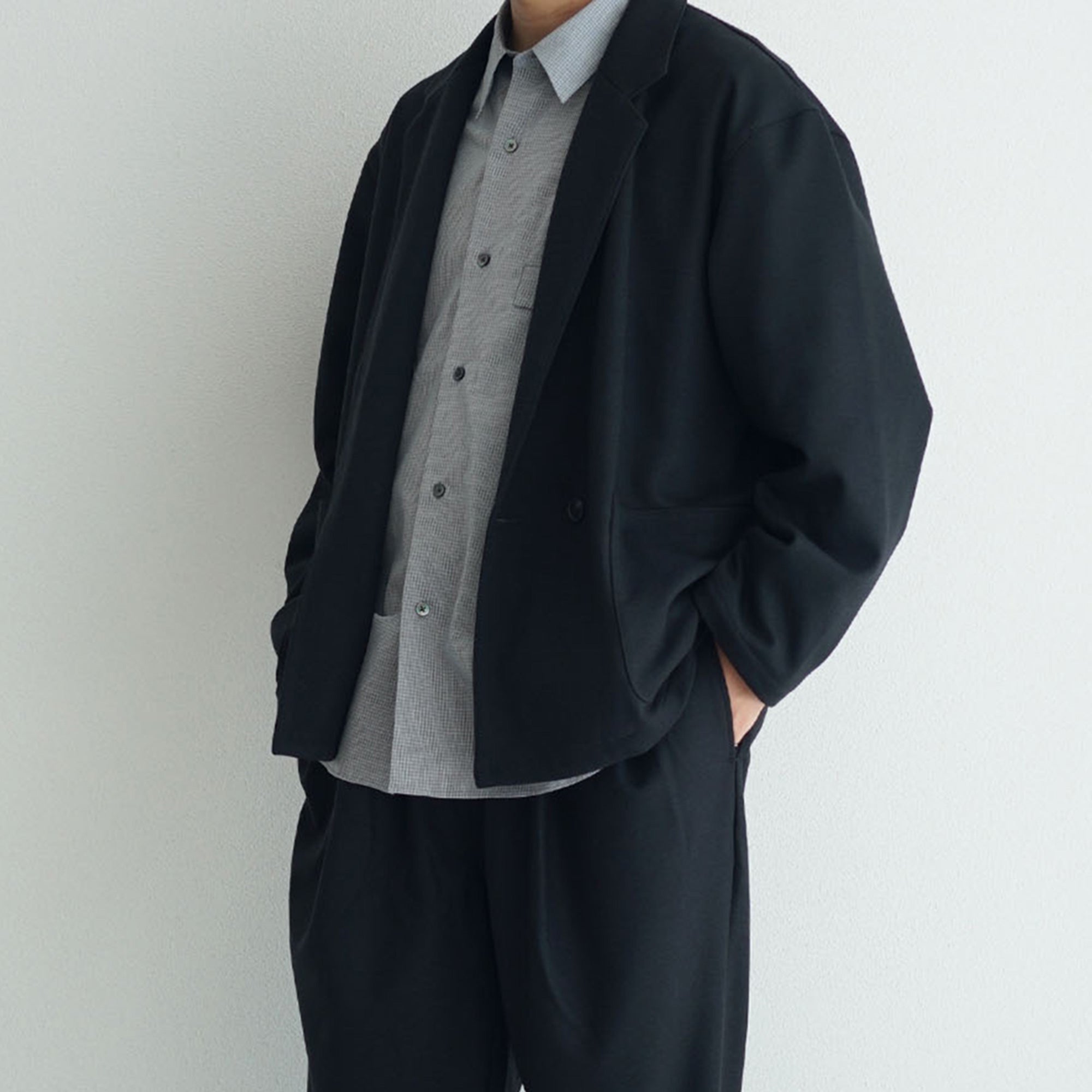 美品 STILL BY HAND コットンブレンド 1B ニットジャケット 美品 STILL BY HAND コットンブレンド 1B ニットジャケット