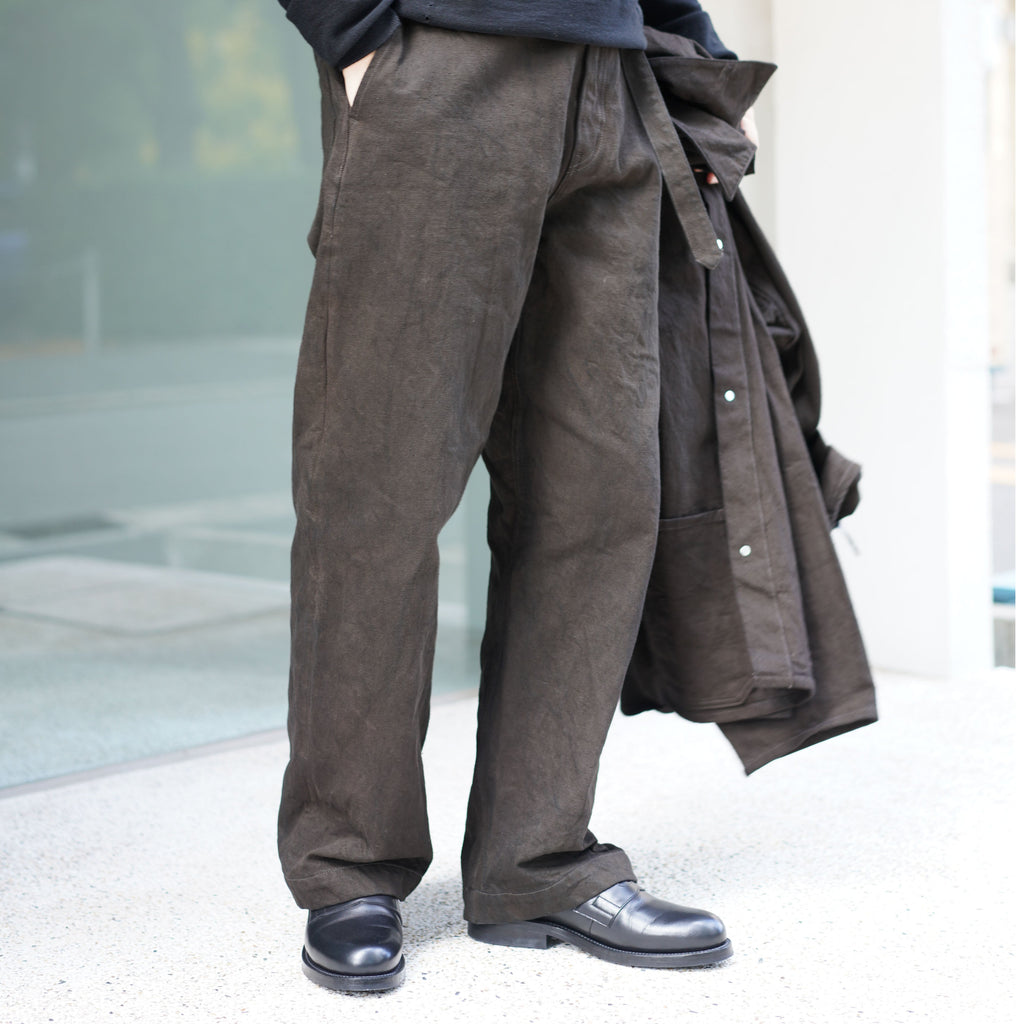 Osaka / YOKO SAKAMOTO (  ヨーコサカモト) COVERALL & BELTED TROUSERS