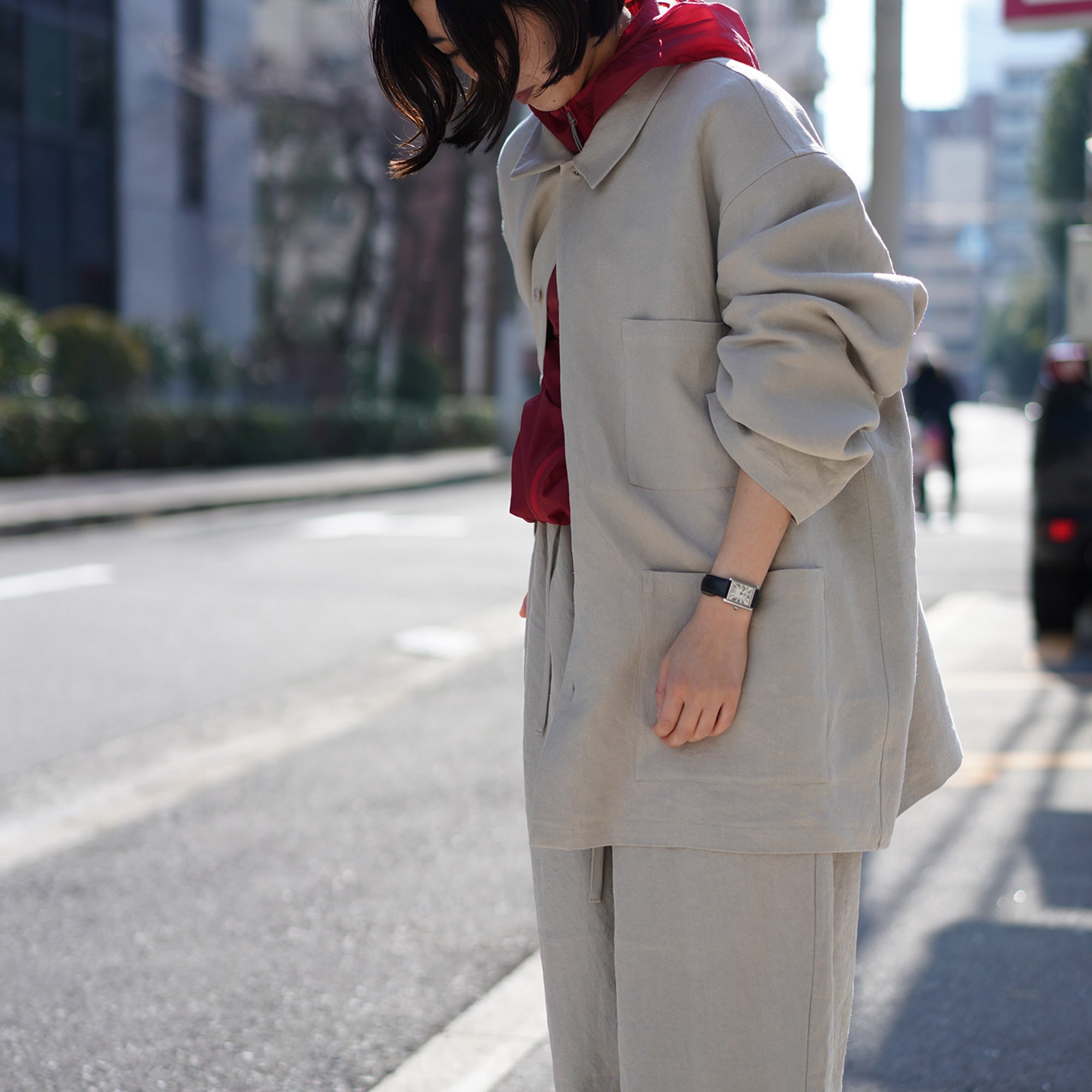 pedestal DAB brrrsos yokosquad着用　未使用 YOKO SAKAMOTO」RELAX EASY PANTS | ANOTHER LOUNGE