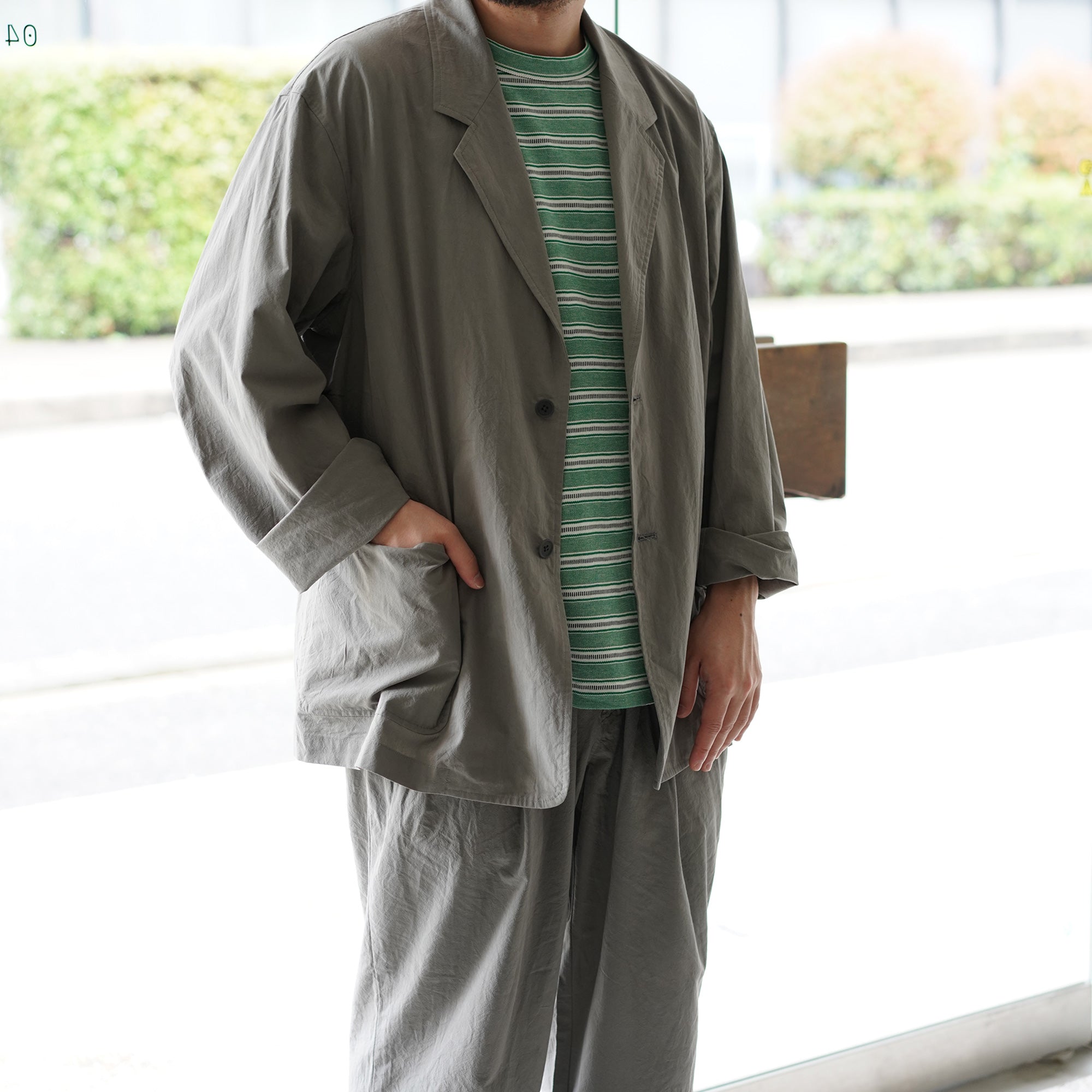 Osaka / STILL BY HAND (スティルバイハンド) セットアップ JK01262