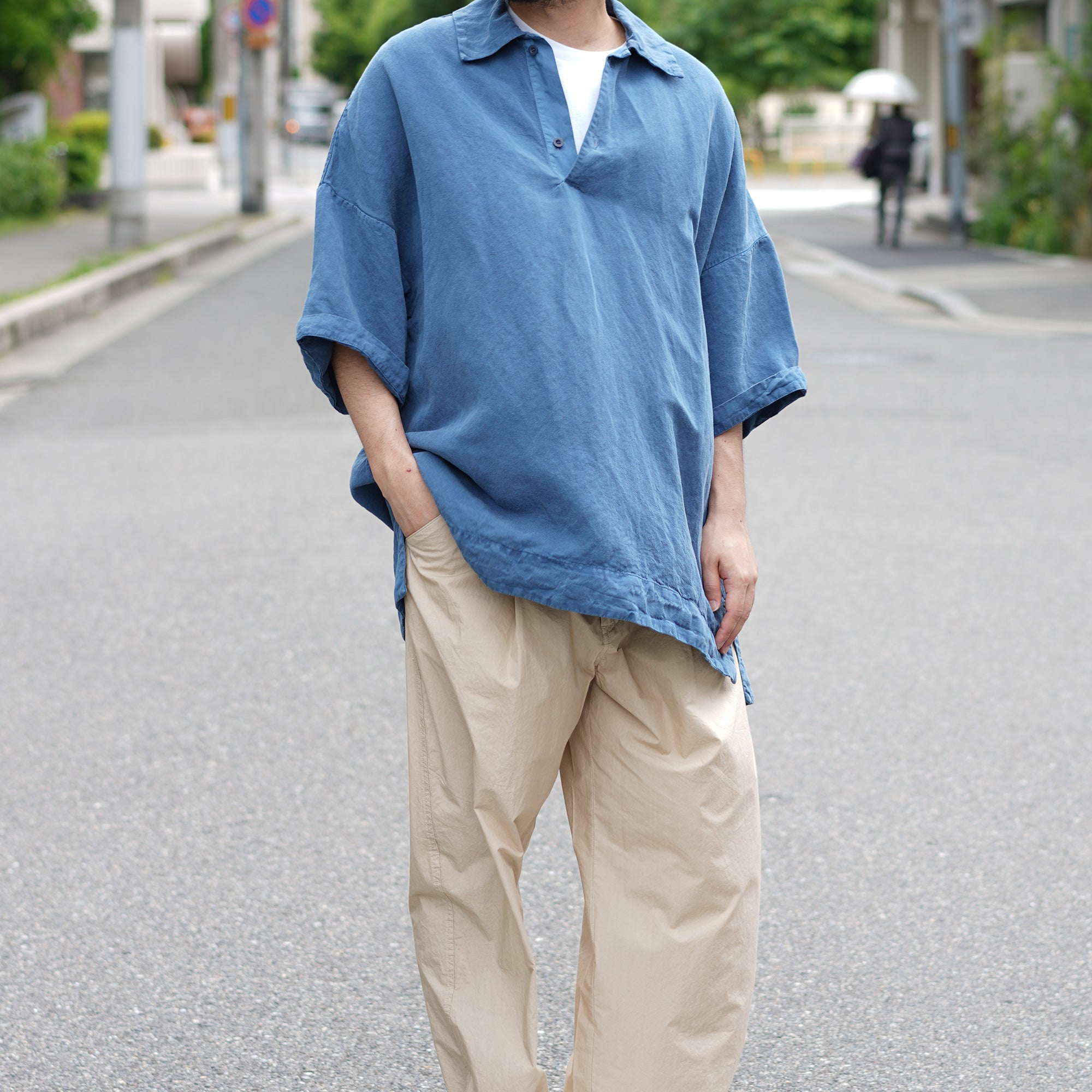 Osaka / CASEY CASEY (ケイシーケイシー) 26SS ポロシャツ EQUERRE