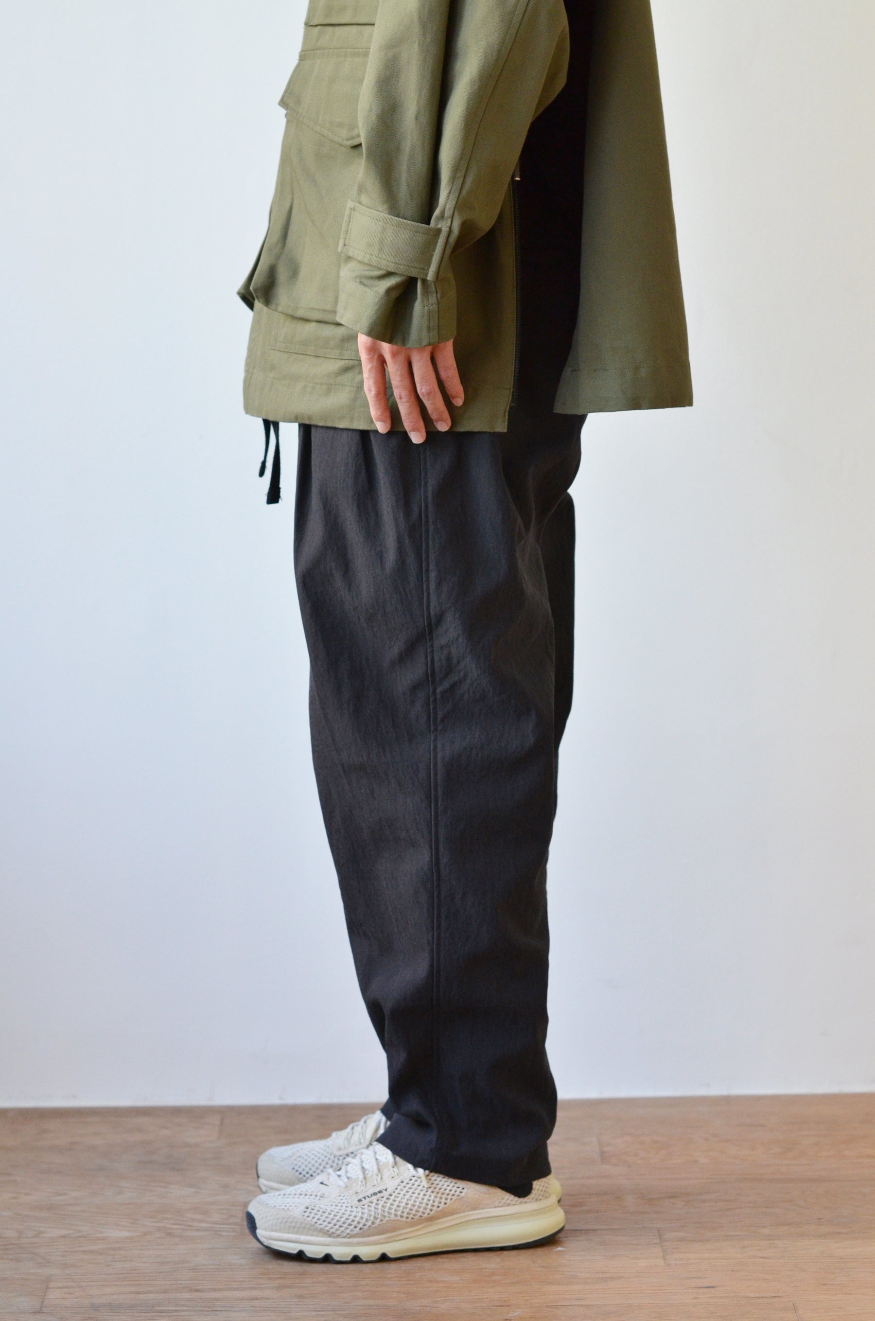 パンツ・ボトムスその他 IONSEOUL 3 TAP Cain Print Pleats Pants (2color) JE864 Y's BORN PRODUCT] COTTON TWILL RANDOM TUCK PANTS(XS Light
