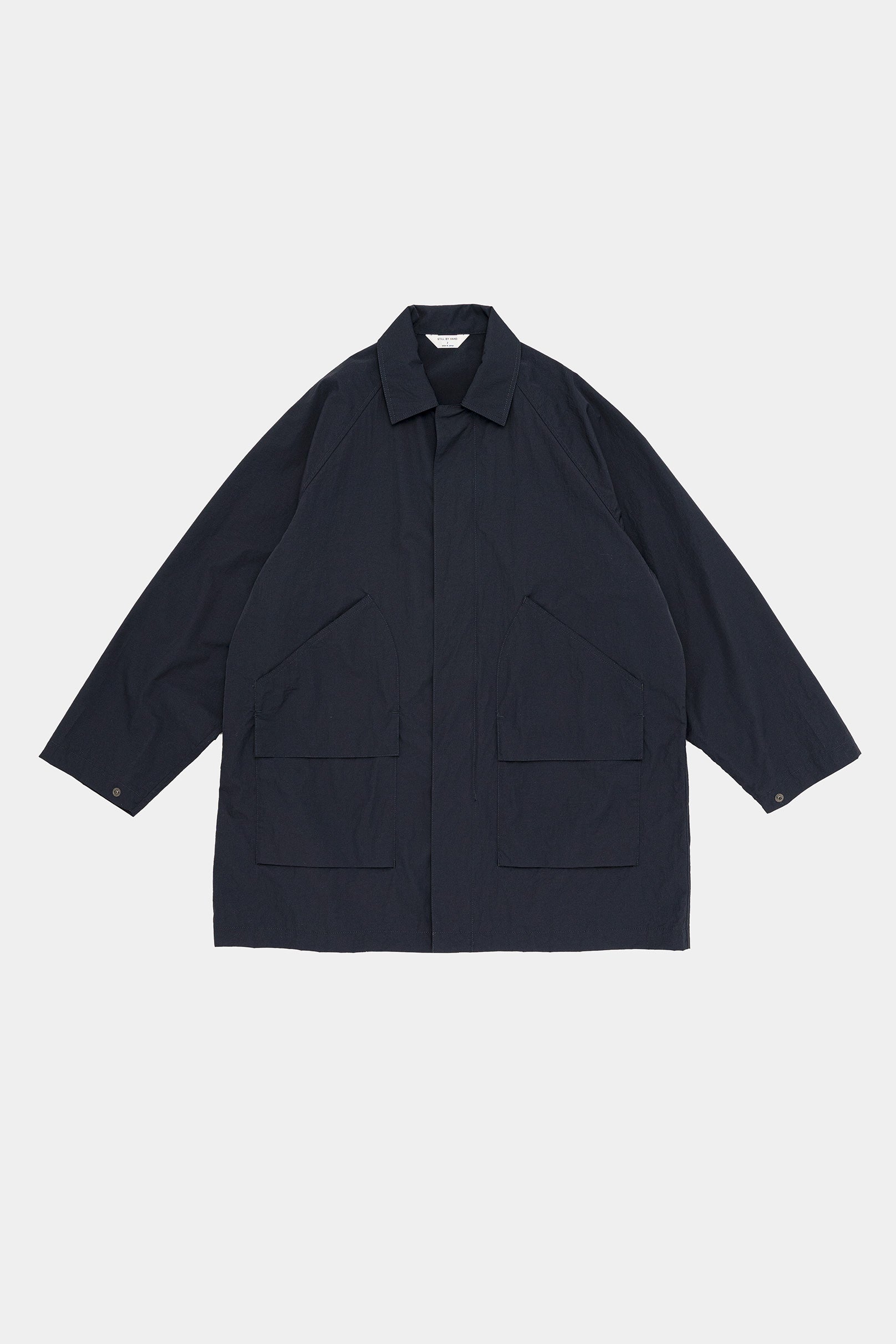 ＜STILL BY HAND＞ C/N COCOON CT/コート STILL BY HAND スティルバイハンド オーバーサイズ バルカラー