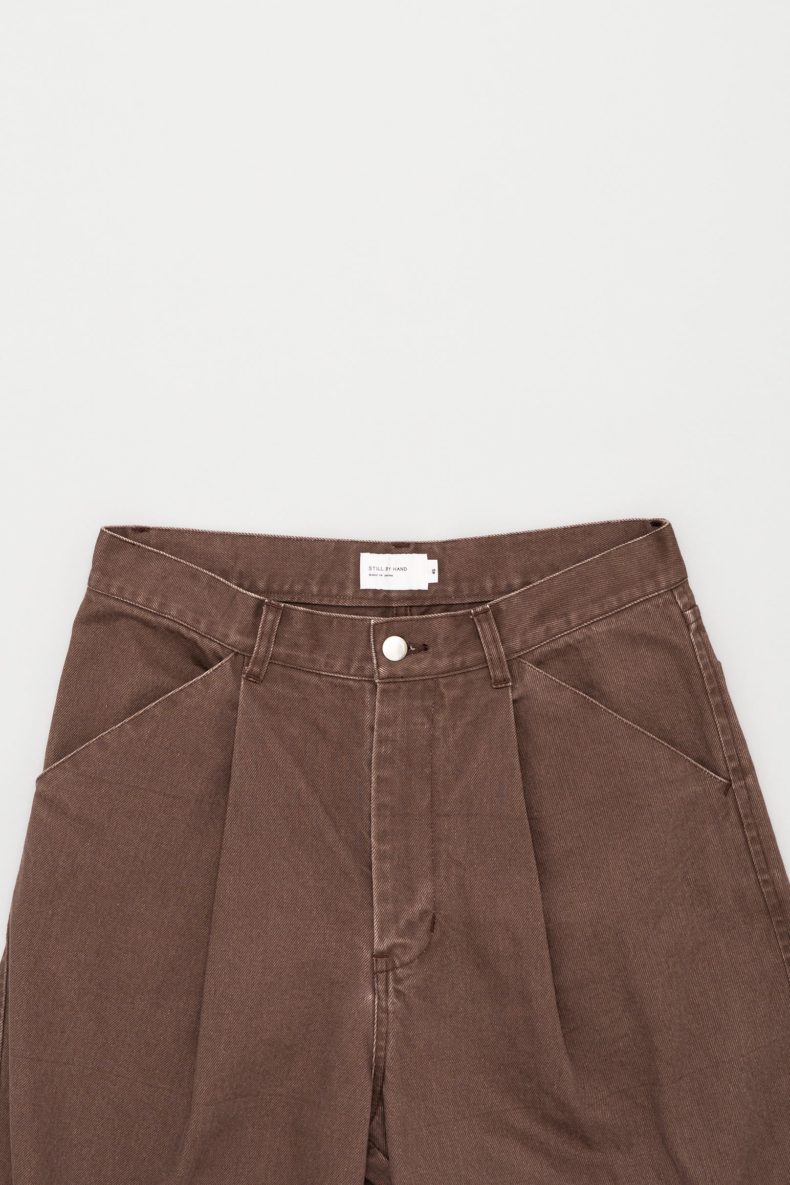 STILL BY HAND(スティルバイハンド) / PT03254 / パンツ – style