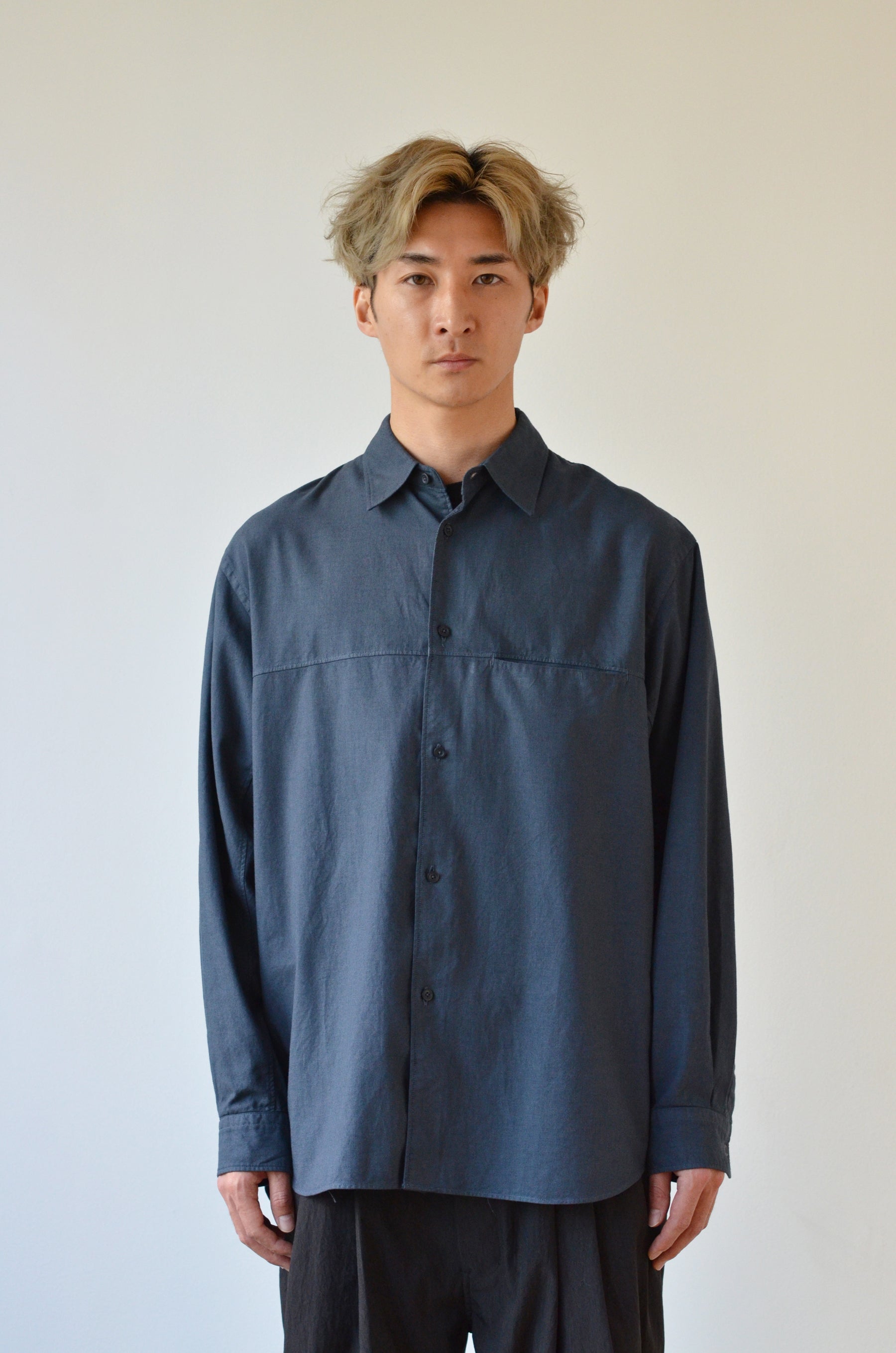 kontor (コントール) / LONG SLEEVE SEAM SHIRT / シャツ