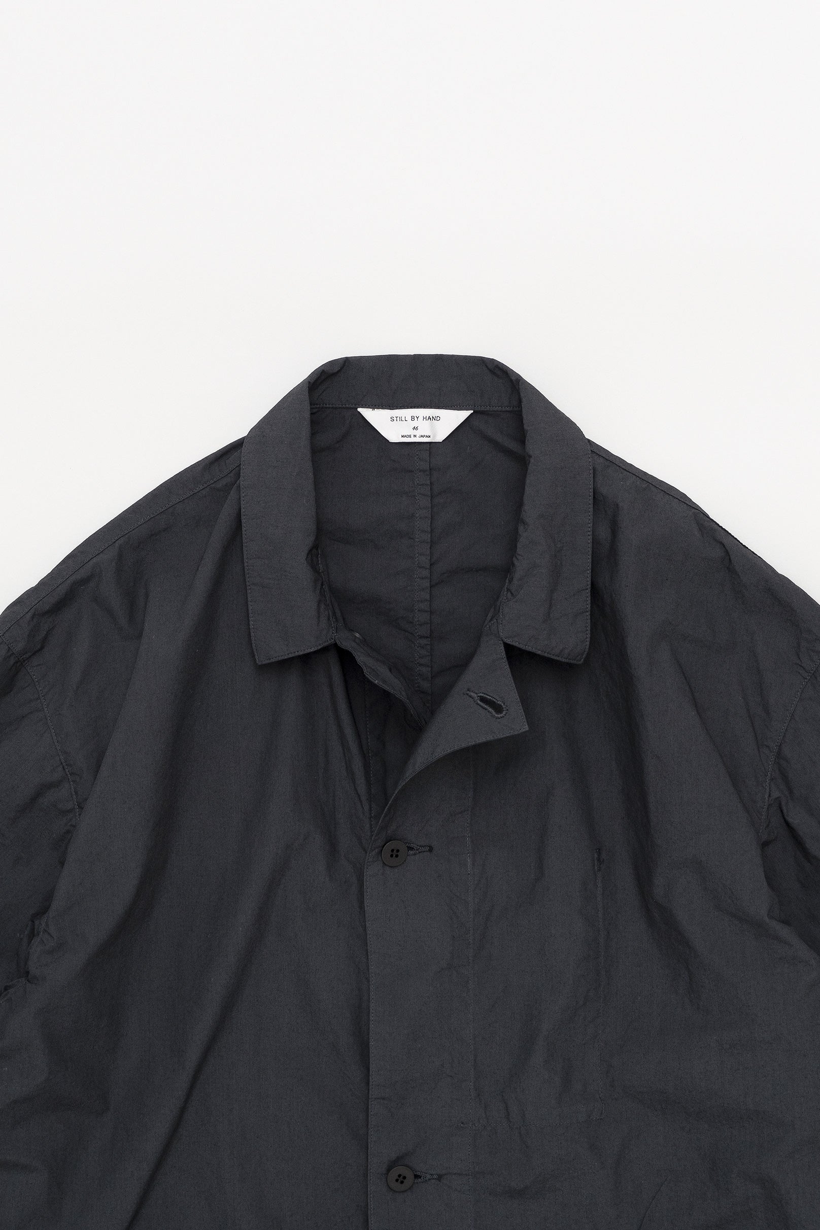 美品　STILL BY HAND ブルゾン　サイズ48 STILL BY HAND スティルバイハンド 「ポリエステル・和紙素材