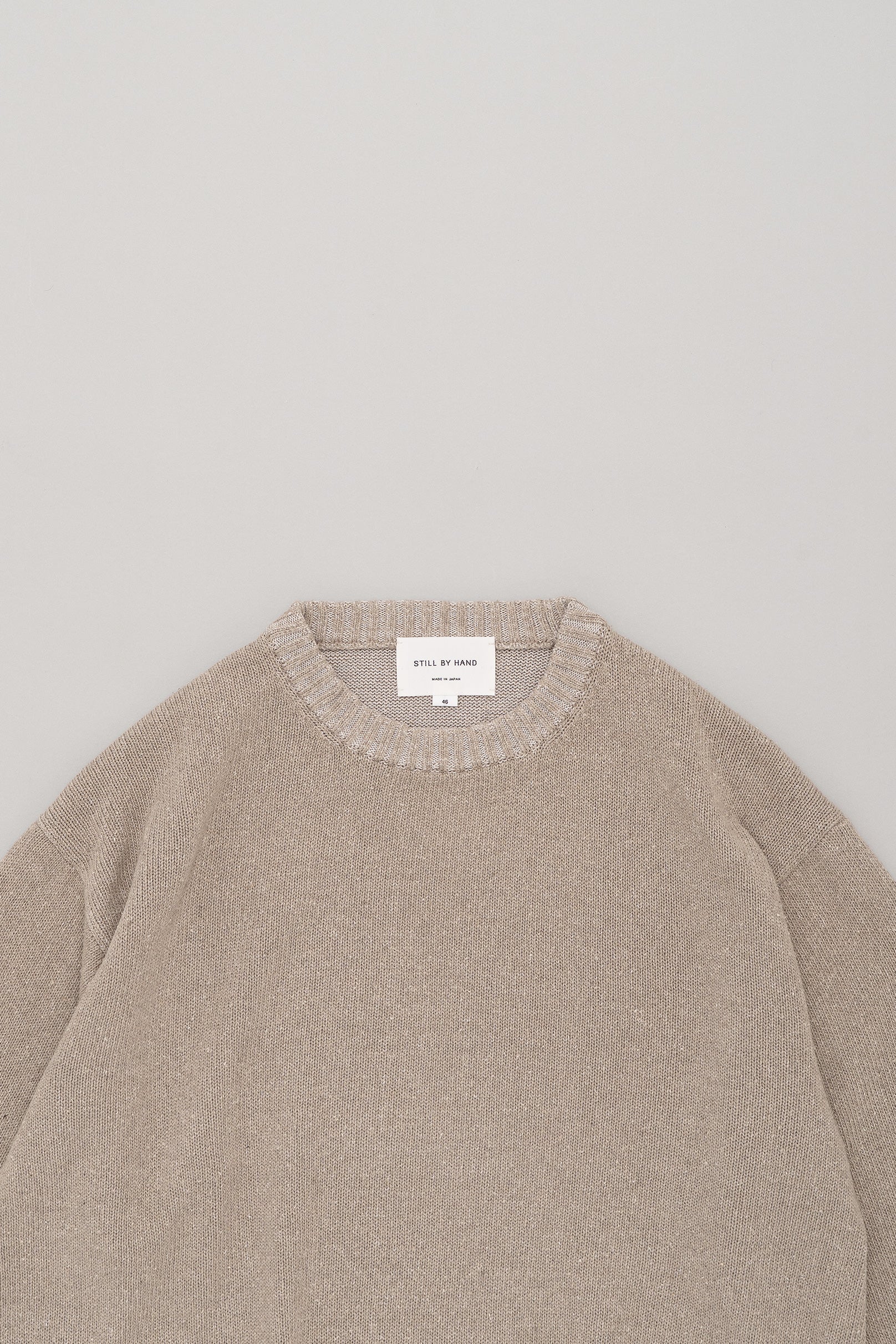 STILL BY HAND(スティルバイハンド) / KN06254 / ニット – style 