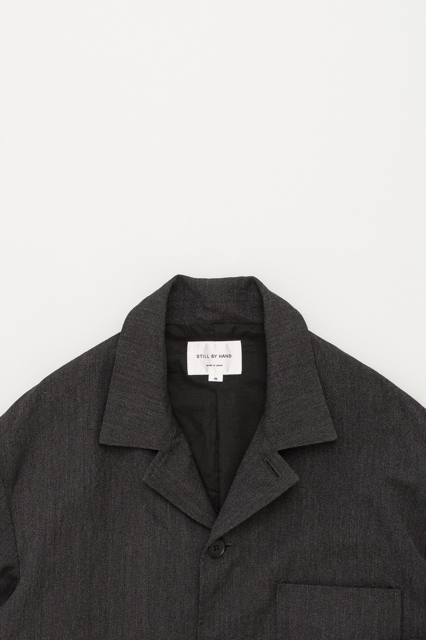 24aw still by hand ジャケット　未使用　サイズ48 STILL BY HAND - 【ラスト1点】【24AW】ウールジャージーダブル