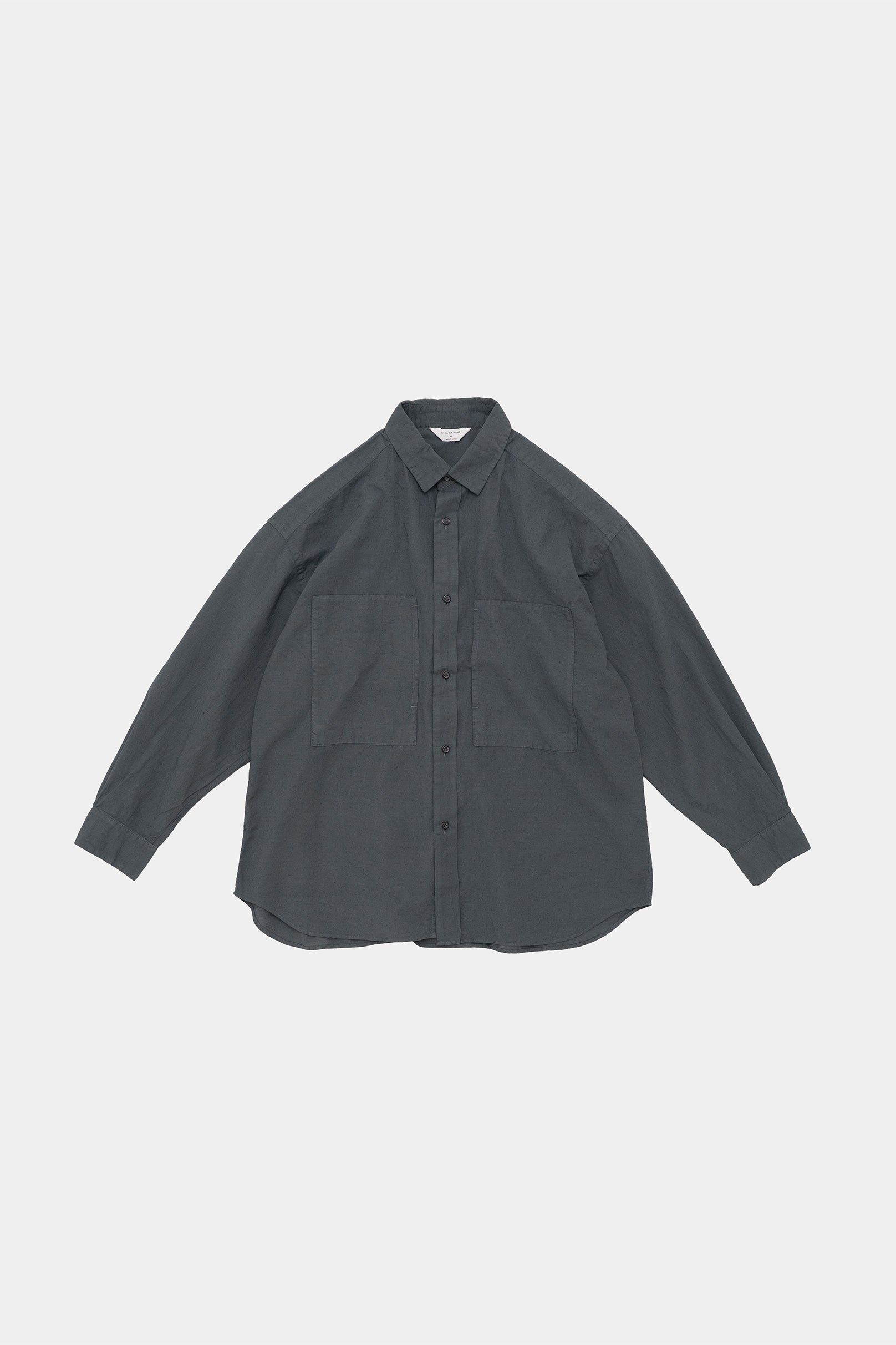 g*u様 新品　STILL BY HAND シャツ ブラック 46 STILL BY HAND(スティルバイハンド) / SH09262 / シャツ – style