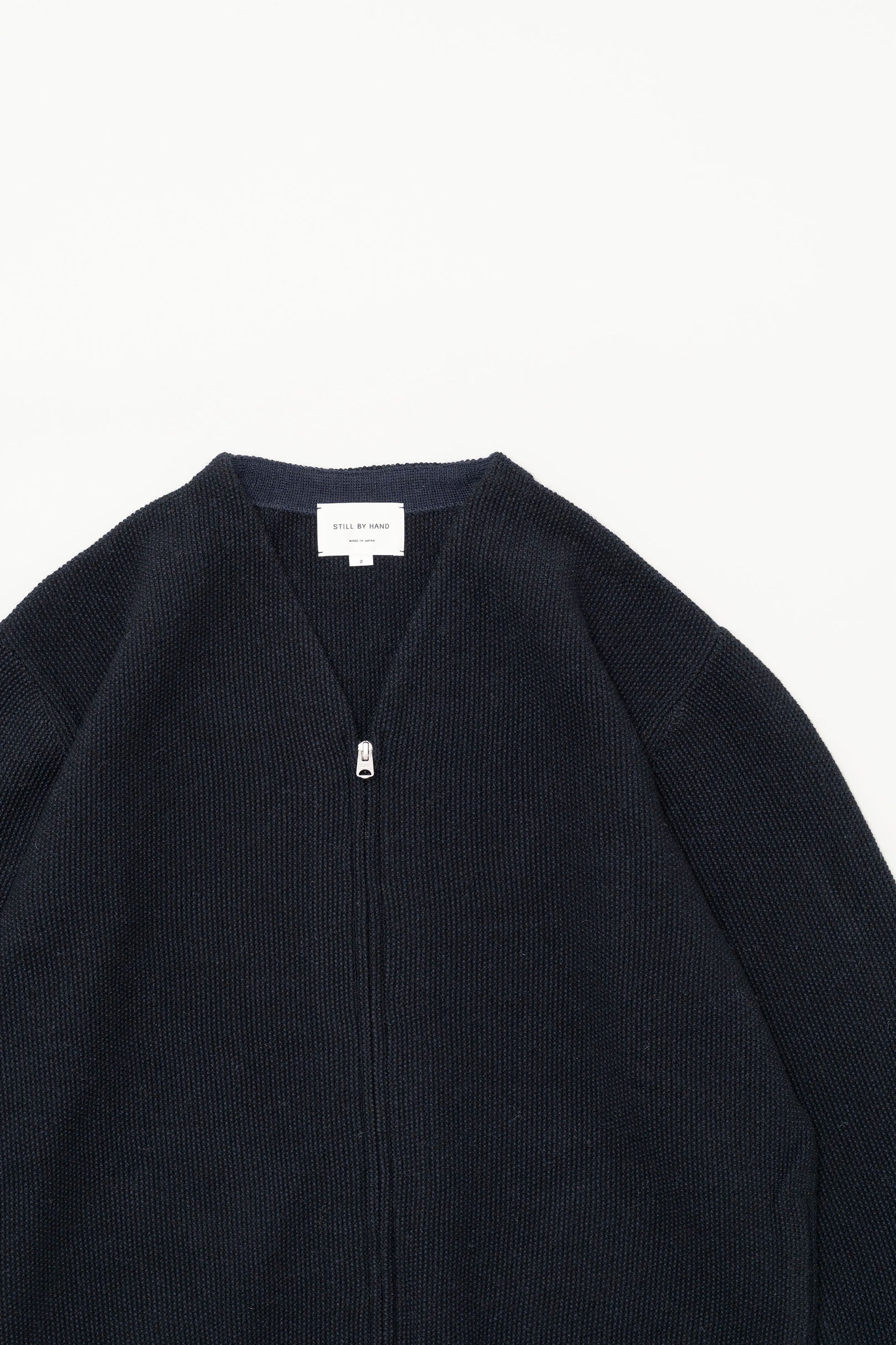 stillbyhandスティルバイハンド　シルク混ニット STILL BY HAND スティルバイハンド / KN03253 - GREY シルク混