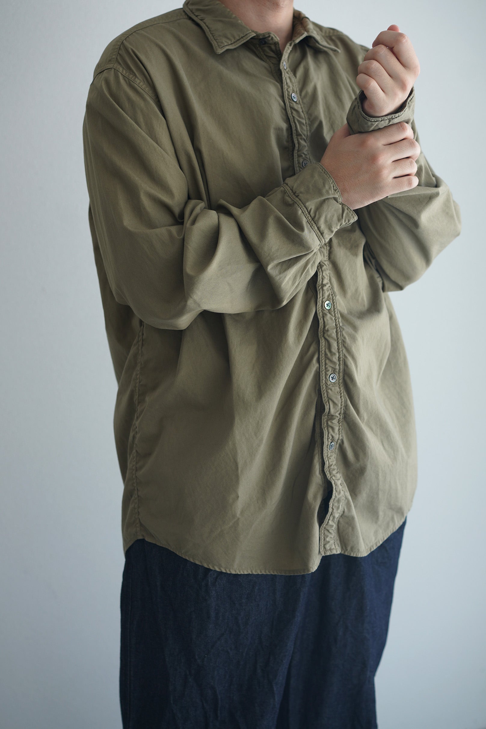 ISSUETHINGS SHIRTS 新品TYPE53 ISSUETHINGS ( イシューシングス )/ type53 (dyed cotton) / シャツ