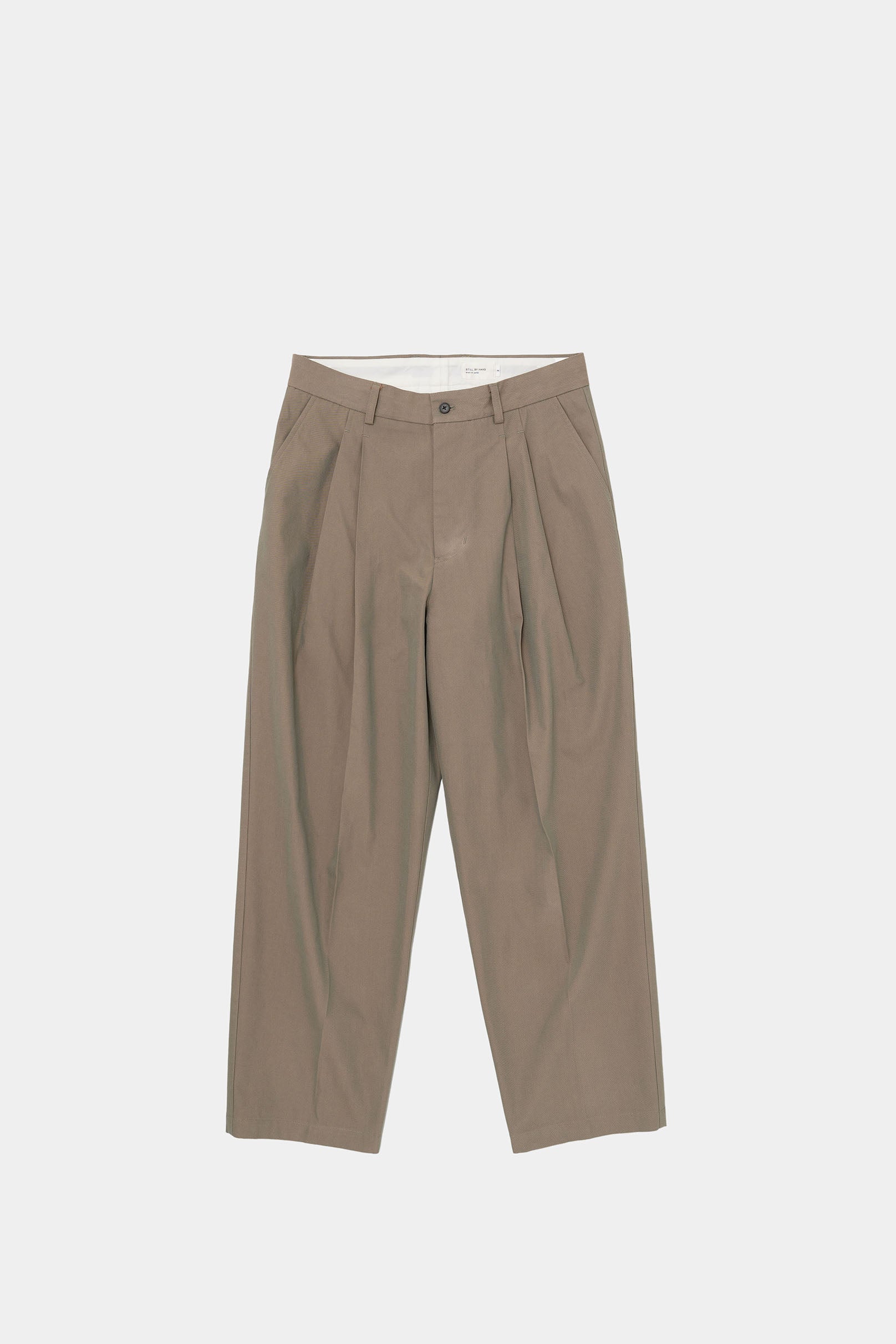 【使い勝手抜群のカラーとサイズ感】STILL BY HAND PT09243 STILL BY HAND(スティルバイハンド) / PT09243 / パンツ – style