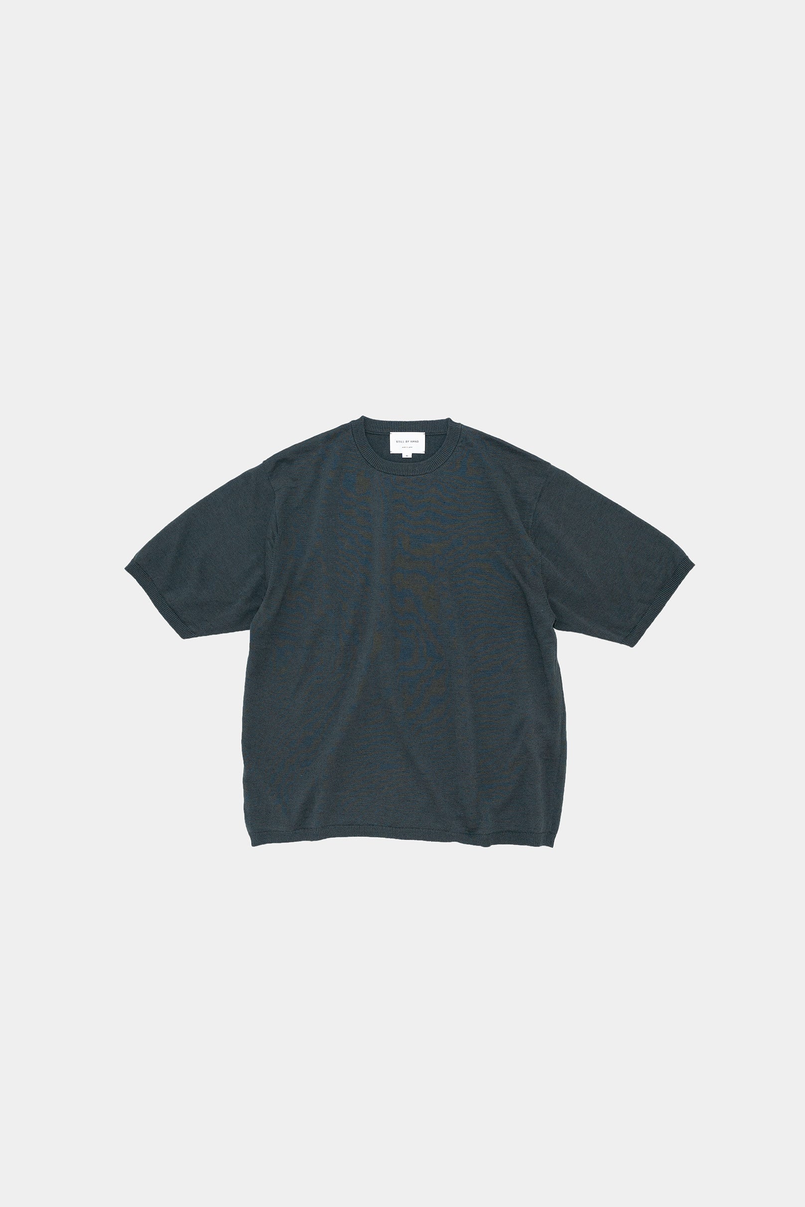 2025ss Still By Hand ニットTシャツ 48 KN01252 2025ss Still By Hand ニットTシャツ 48 KN01252