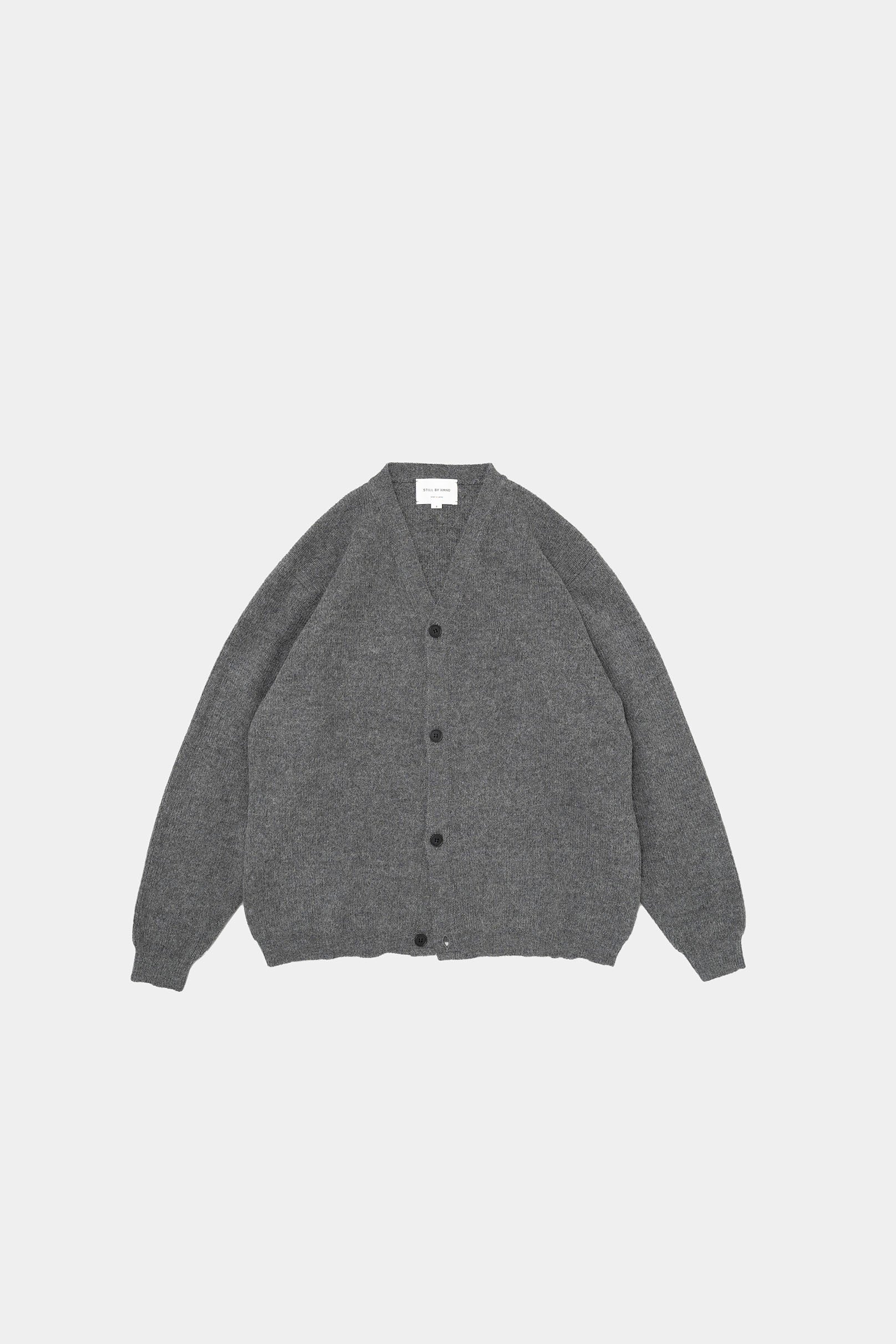 STILL BY HANDスティルバイハンド Knitニット STILL BY HAND スティルバイハンド】SILK WOOL KNIT PULLOVER シルク
