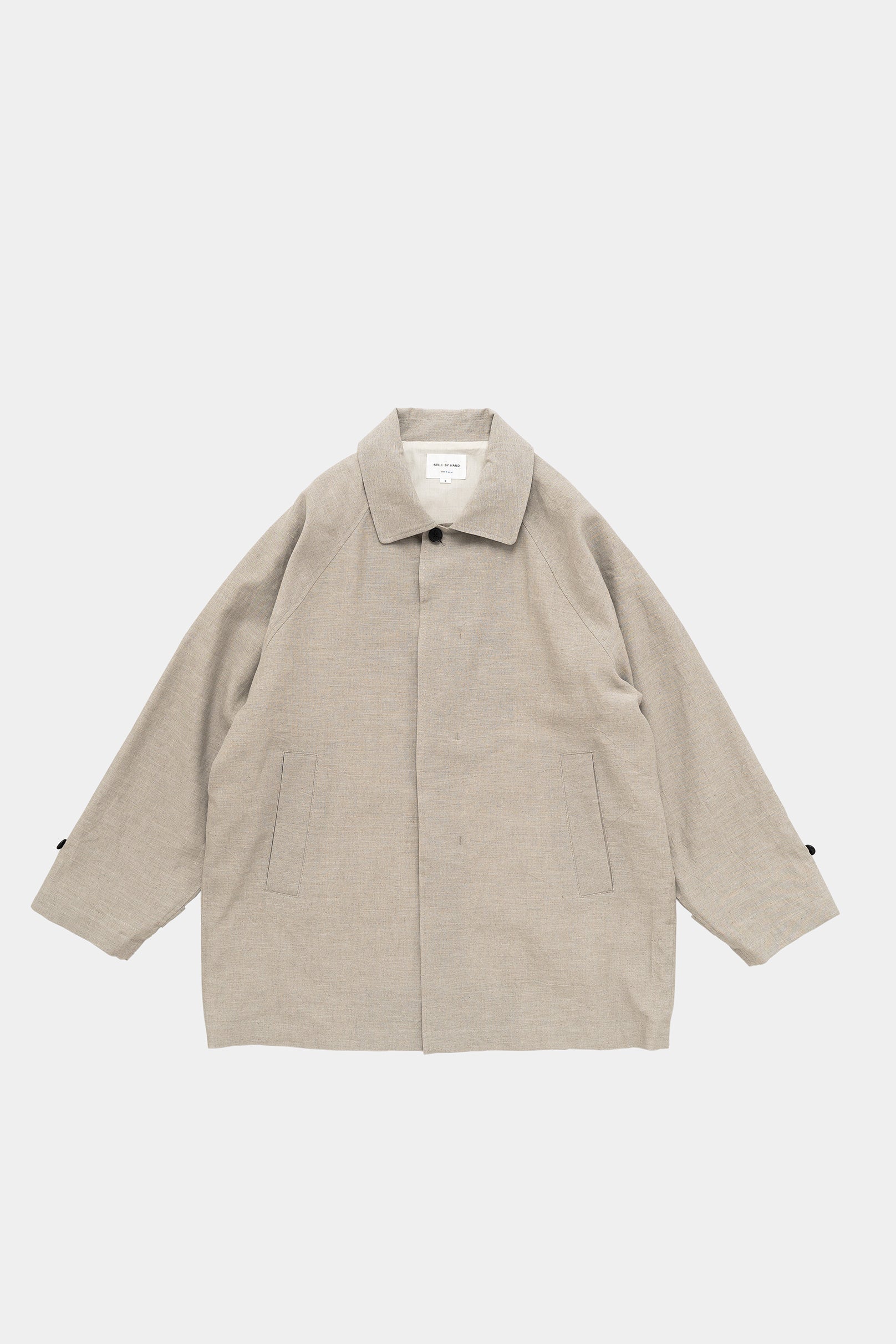 ＜STILL BY HAND＞ C/N COCOON CT/コート STILL BY HAND スティルバイハンド オーバーサイズ バルカラー