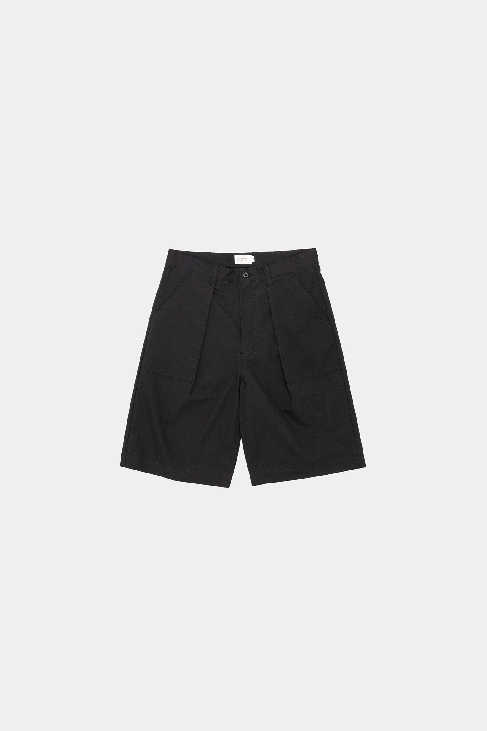 t*u様 新品 Still by hand ショーツ ハーフパンツ PT0525 STILL BY HAND」(スティルバイハンド）コットンワンタック