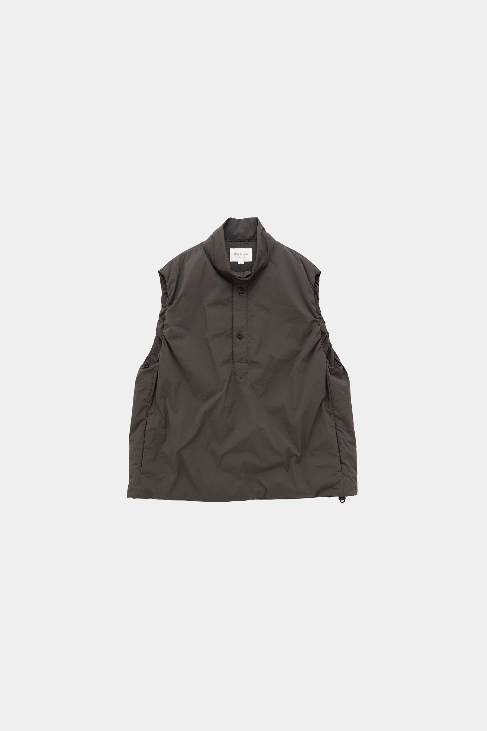 STILL BY HAND アノラックナイロンベスト VE01244 24aw STILL BY HAND アノラックナイロンベスト VE01244 24aw STILL BY