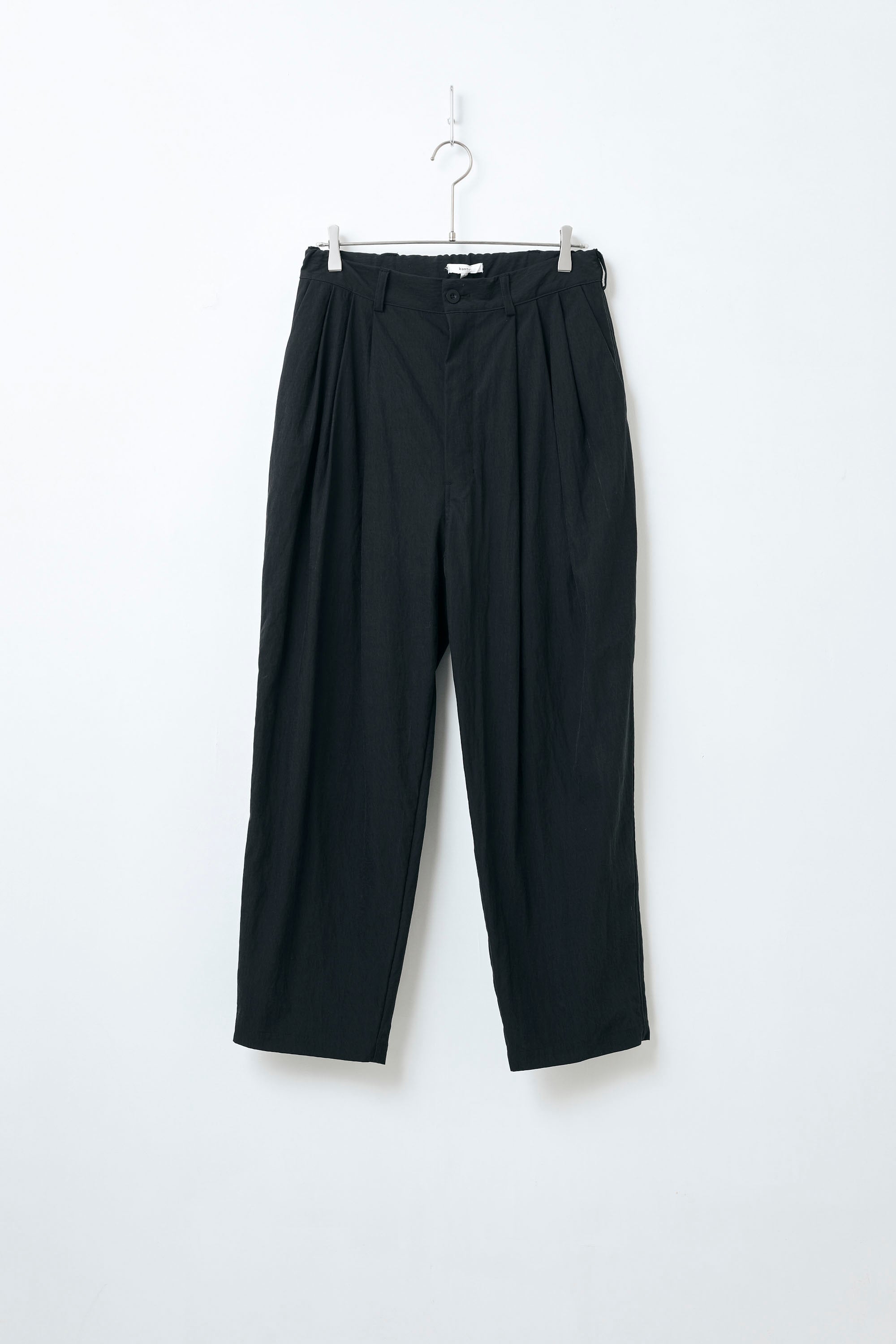 kontor (コントール) / 3 PLEAT NYLON PANTS / パンツ – style department_