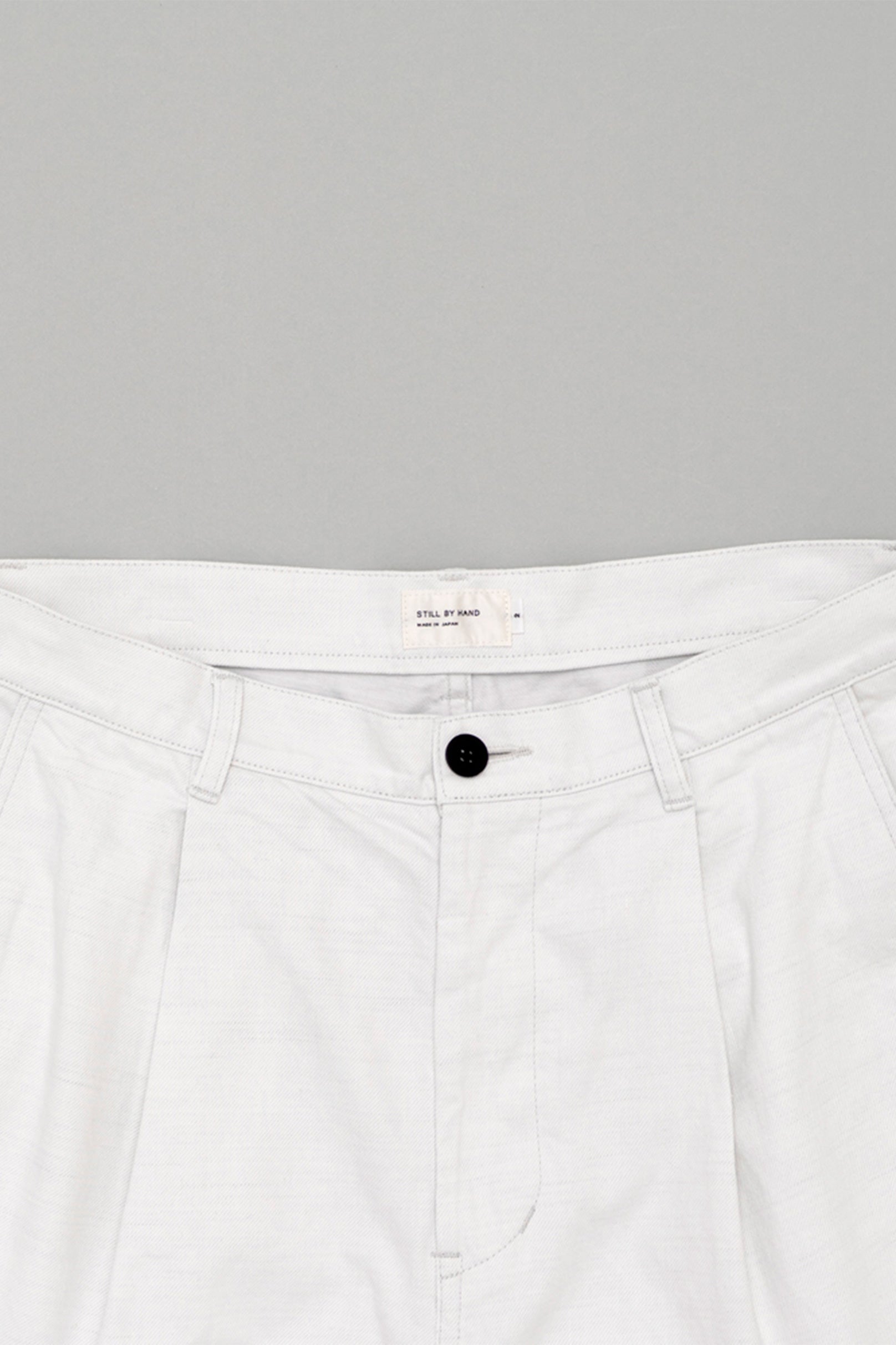 STILL BY HAND / DN03261 ホワイトデニム STILL BY HAND(スティルバイハンド) / DN03261 / パンツ – style