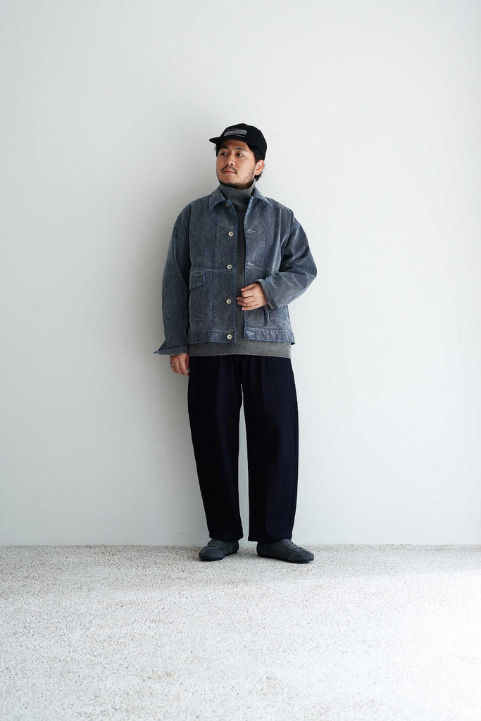 YOKO SAKAMOTO (ヨーコサカモト）/ KASURI OVER COAT / STYLE – style