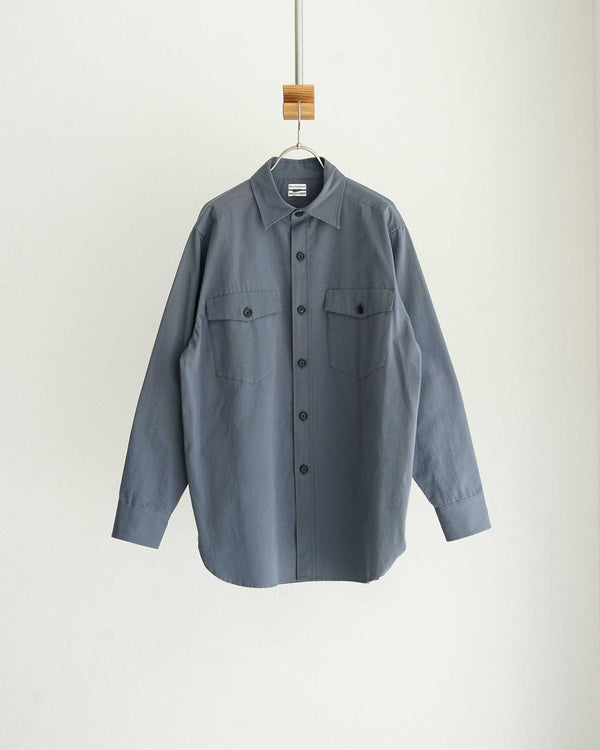 POSTELEGANT / Cotton Twill Work Shirt
