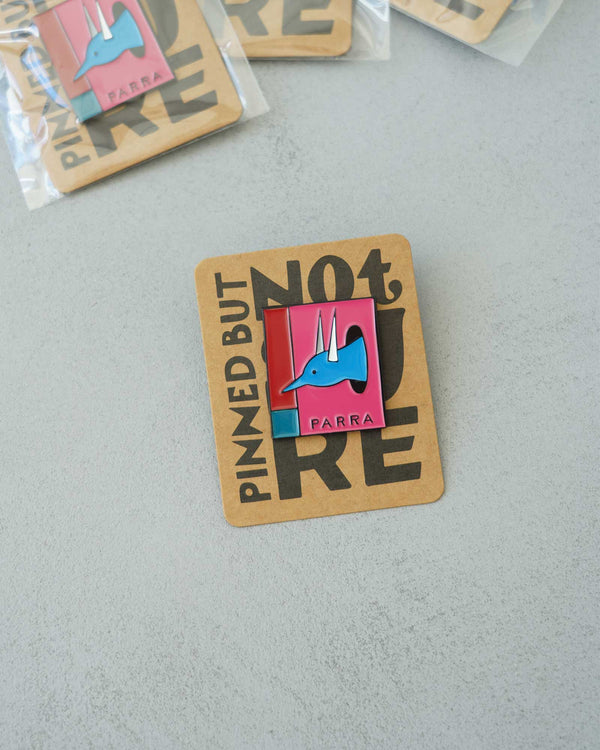 by Parra / The hunted enamel pin