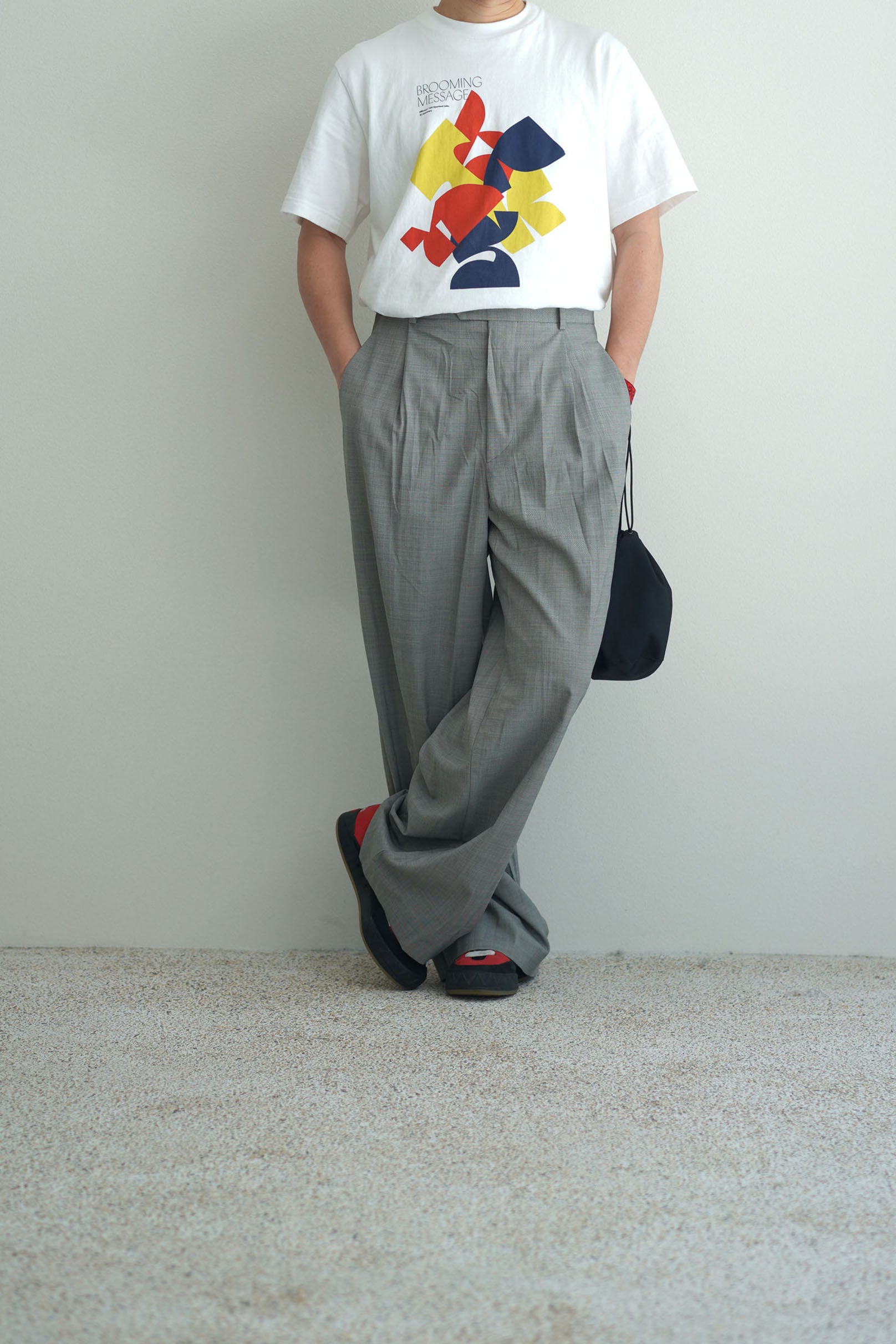 HED MAYNER ヘリンボーン柄 パンツ S HED MAYNER ヘリンボーン柄 パンツ S ワイドヘリンボーン柄