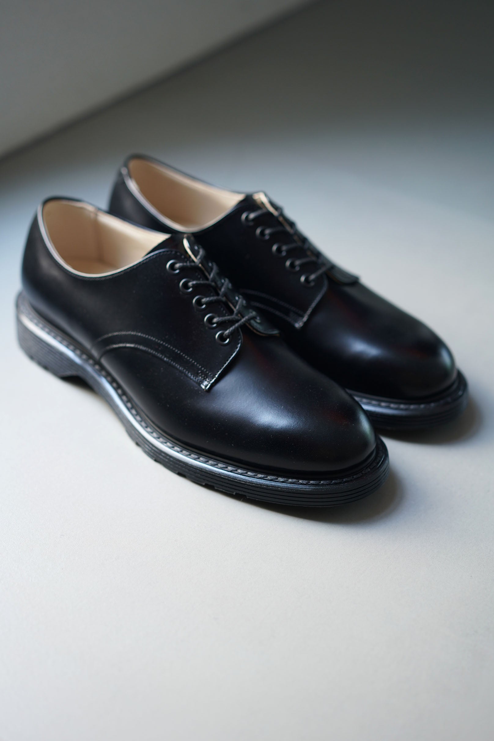 新品 foot the coacher S.S. SHOES 黒 メンズ 革靴 foot the coacher (フットザコーチャー) S.S.SHOES