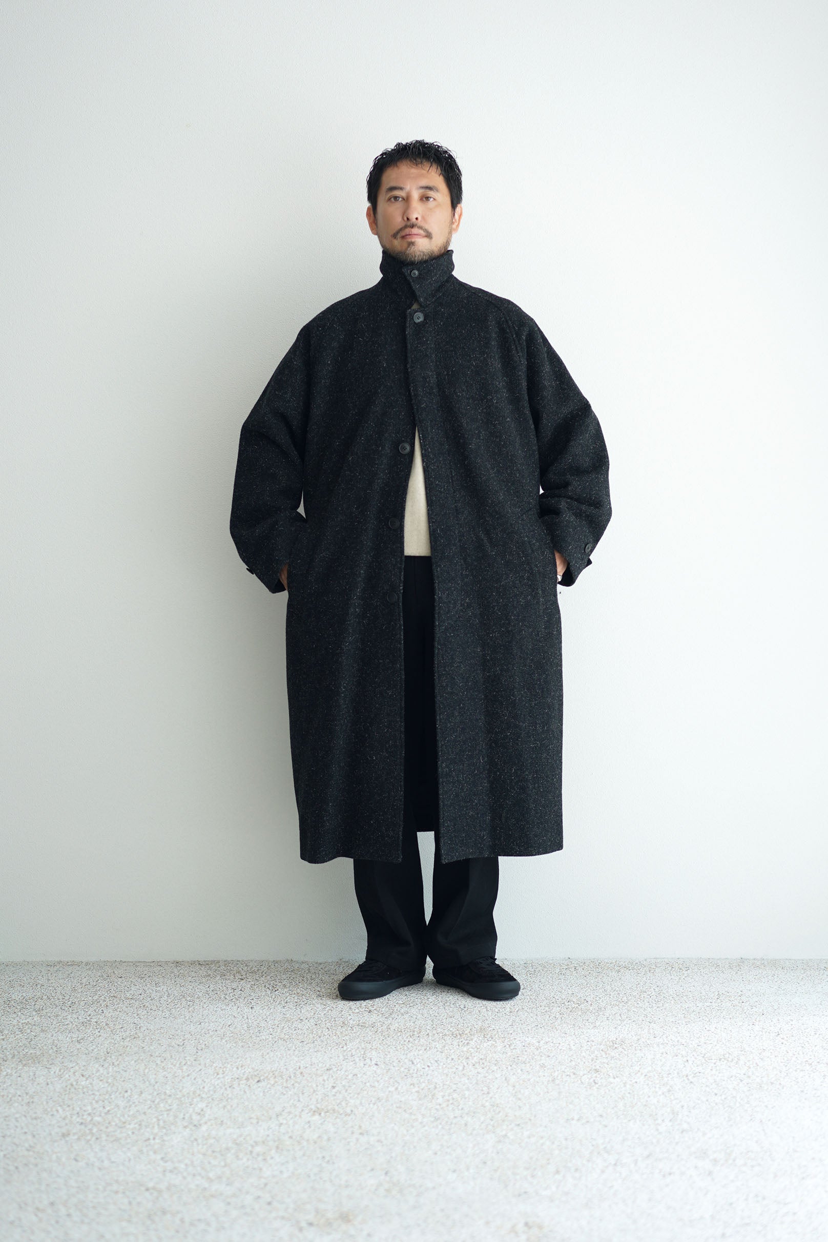 YOKO SAKAMOTO (ヨーコサカモト）/ BAL COLLAR COAT / STYLE