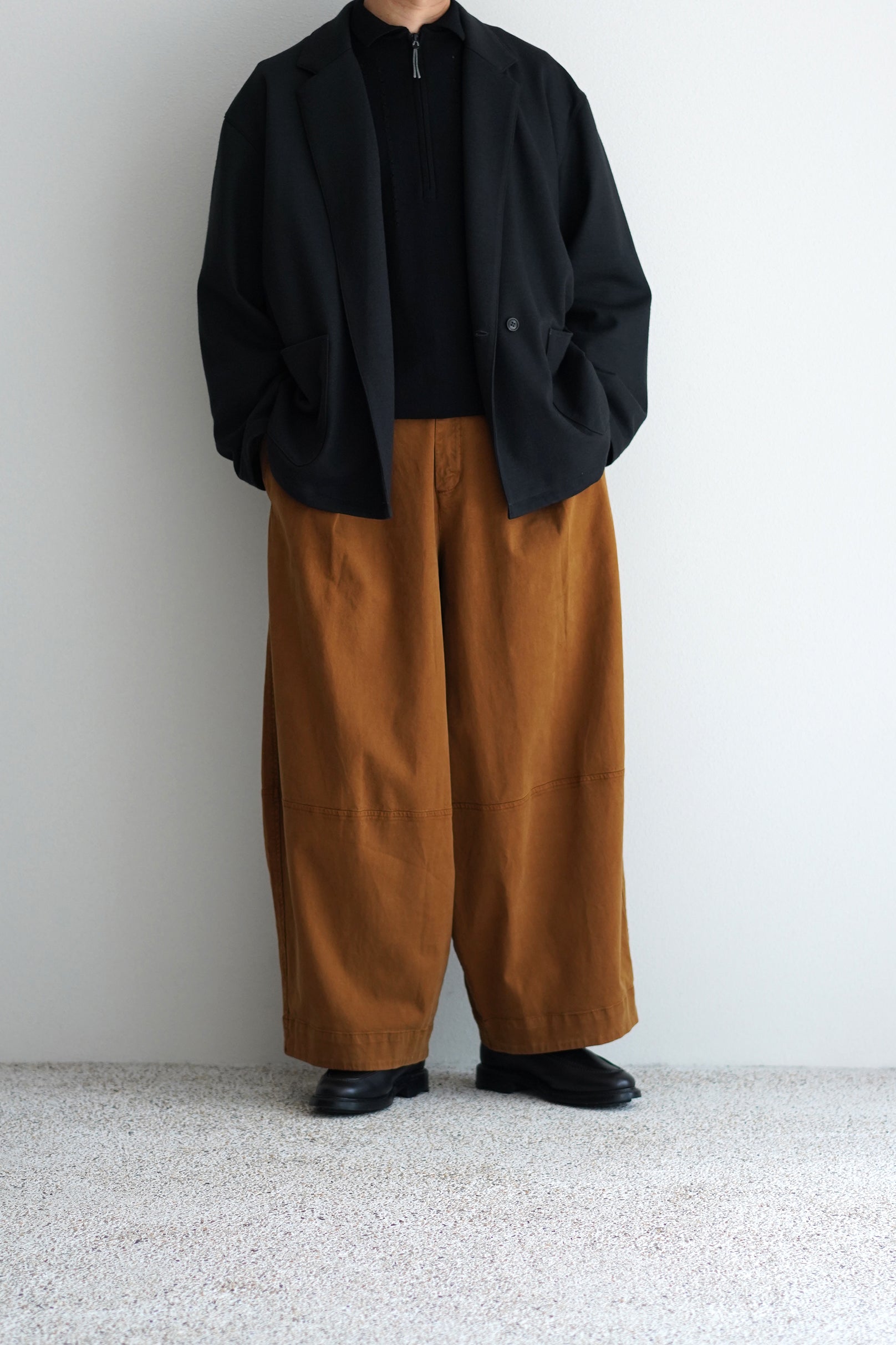 ROA ( ロア ) / Pinched Wool Knit Polo / ニットポロ – style department_