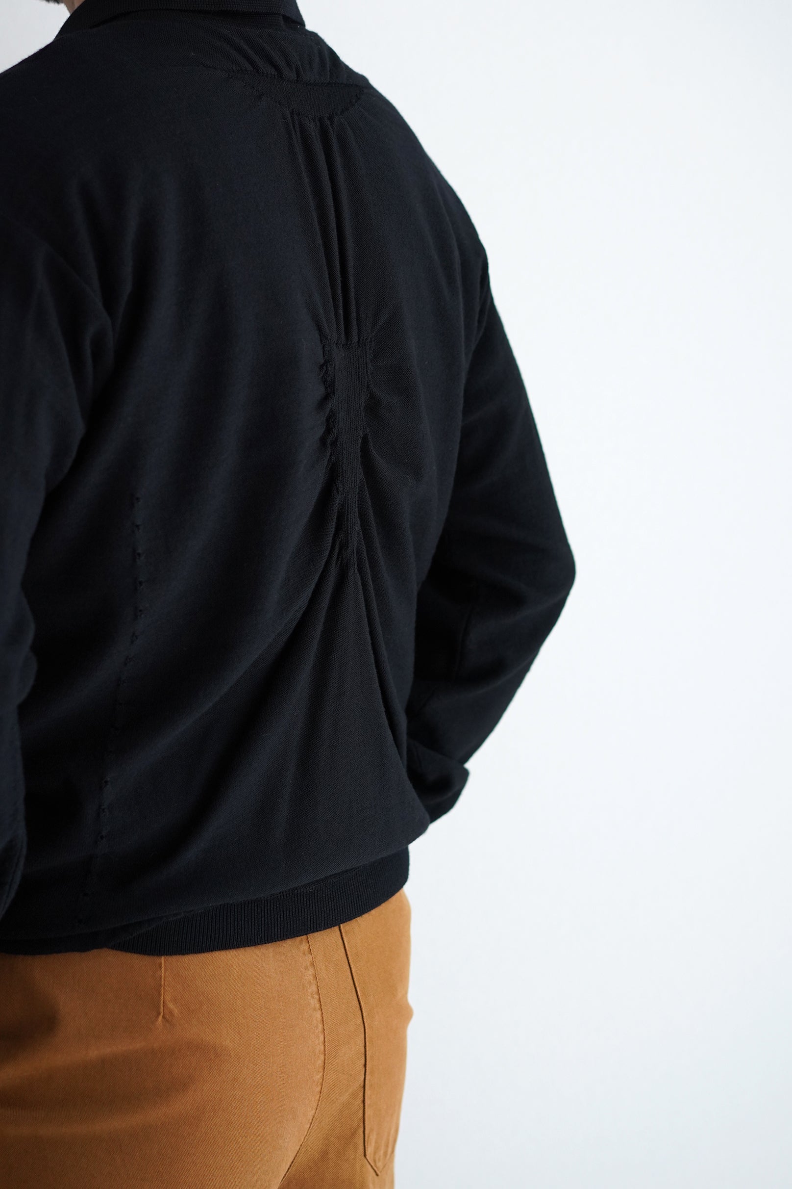 ROA ( ロア ) / Pinched Wool Knit Polo / ニットポロ – style department_