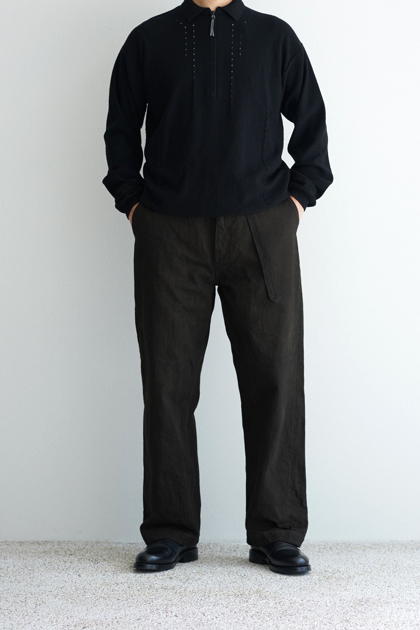 YOKO SAKAMOTO ( ヨーコサカモト ) / BELTED TROUSERS / パンツ / 25AW