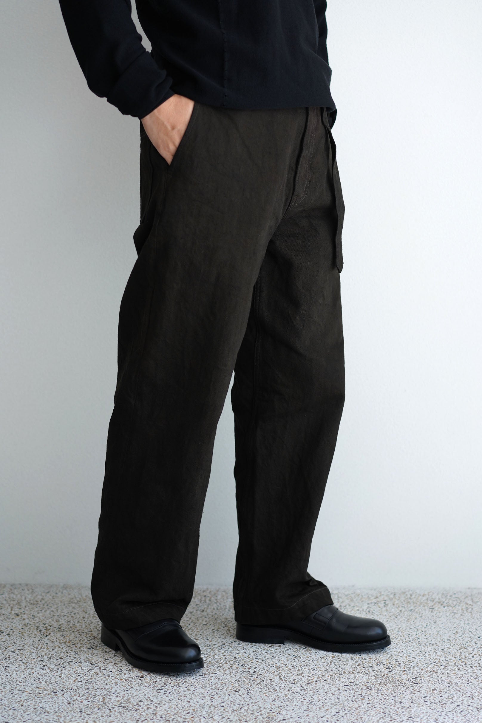 パンツ YOKO SAKAMOTO \"BELTED TROUSERS\" YOKO SAKAMOTO ( ヨーコサカモト ) / BELTED TROUSERS / パンツ / 25AW
