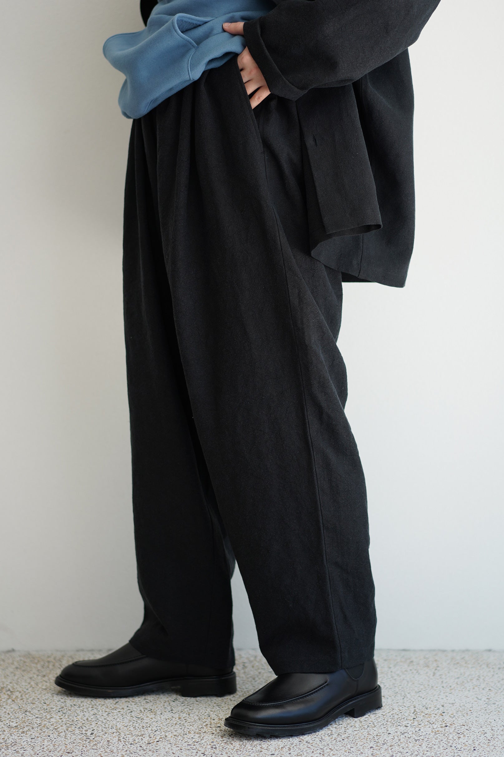 26SS YOKO SAKAMOTO ヨーコ サカモト スラックス YOKO SAKAMOTO ( ヨーコサカモト ) / WIDE EASY PANTS / パンツ26SS