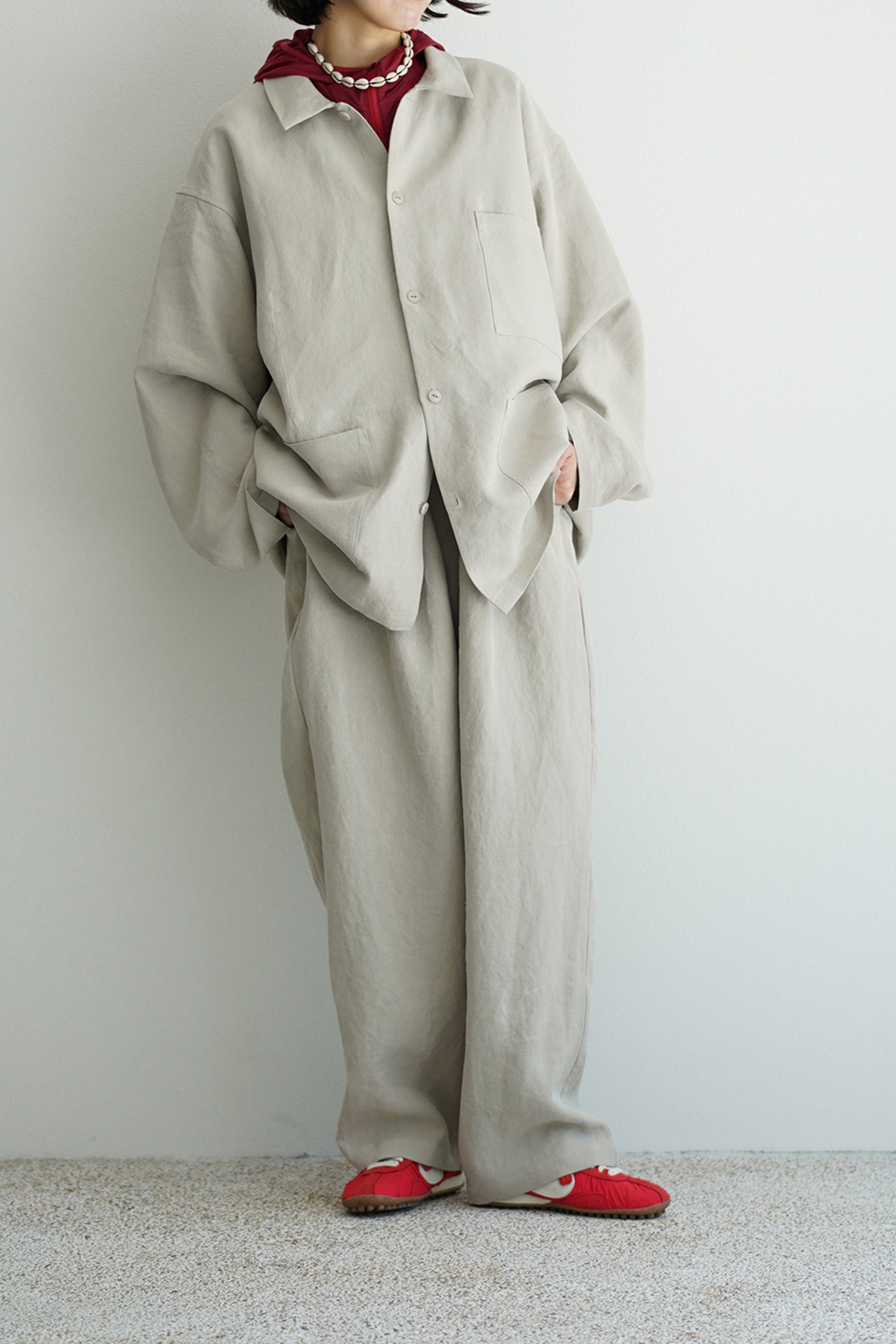 YOKO SAKAMOTO ( ヨーコサカモト ) / WIDE EASY PANTS / パンツ26SS