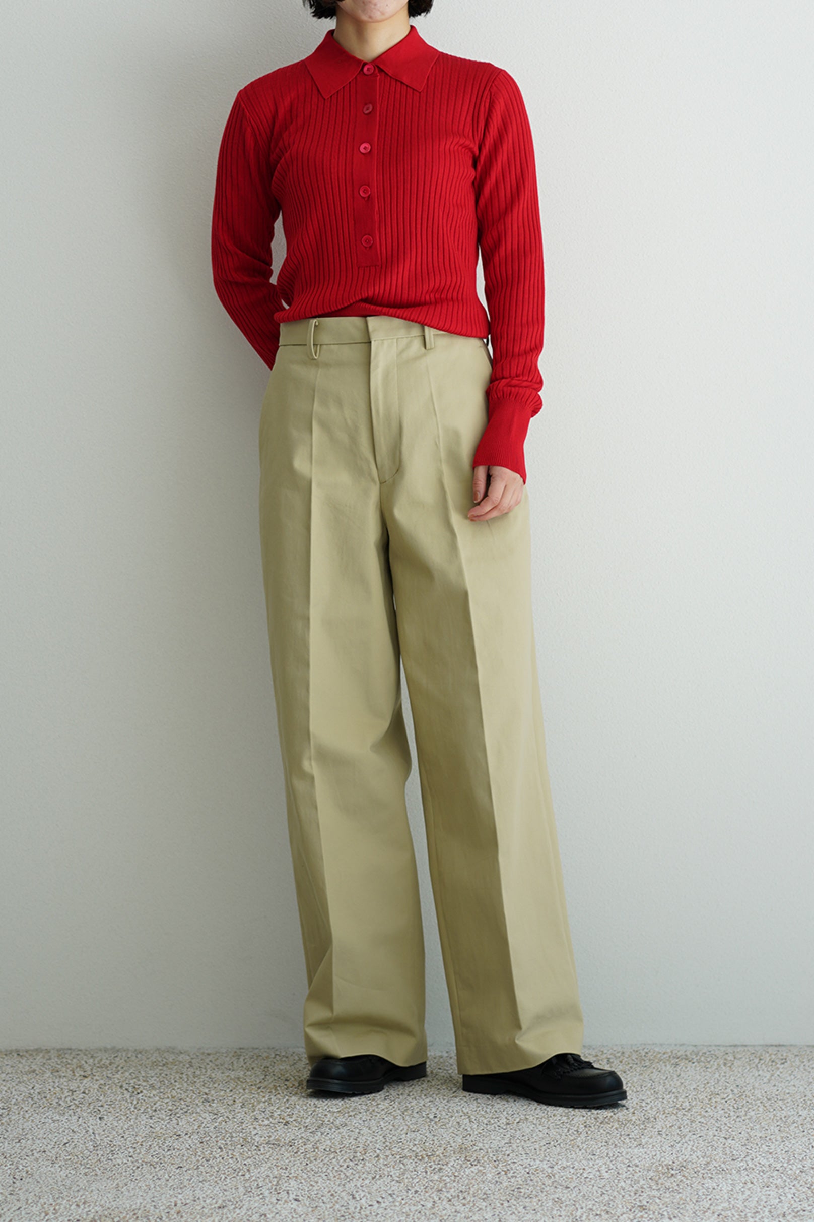 YLÈVE ( イレーヴ )/ FINX COTTON CHINO TR / パンツ – style department_