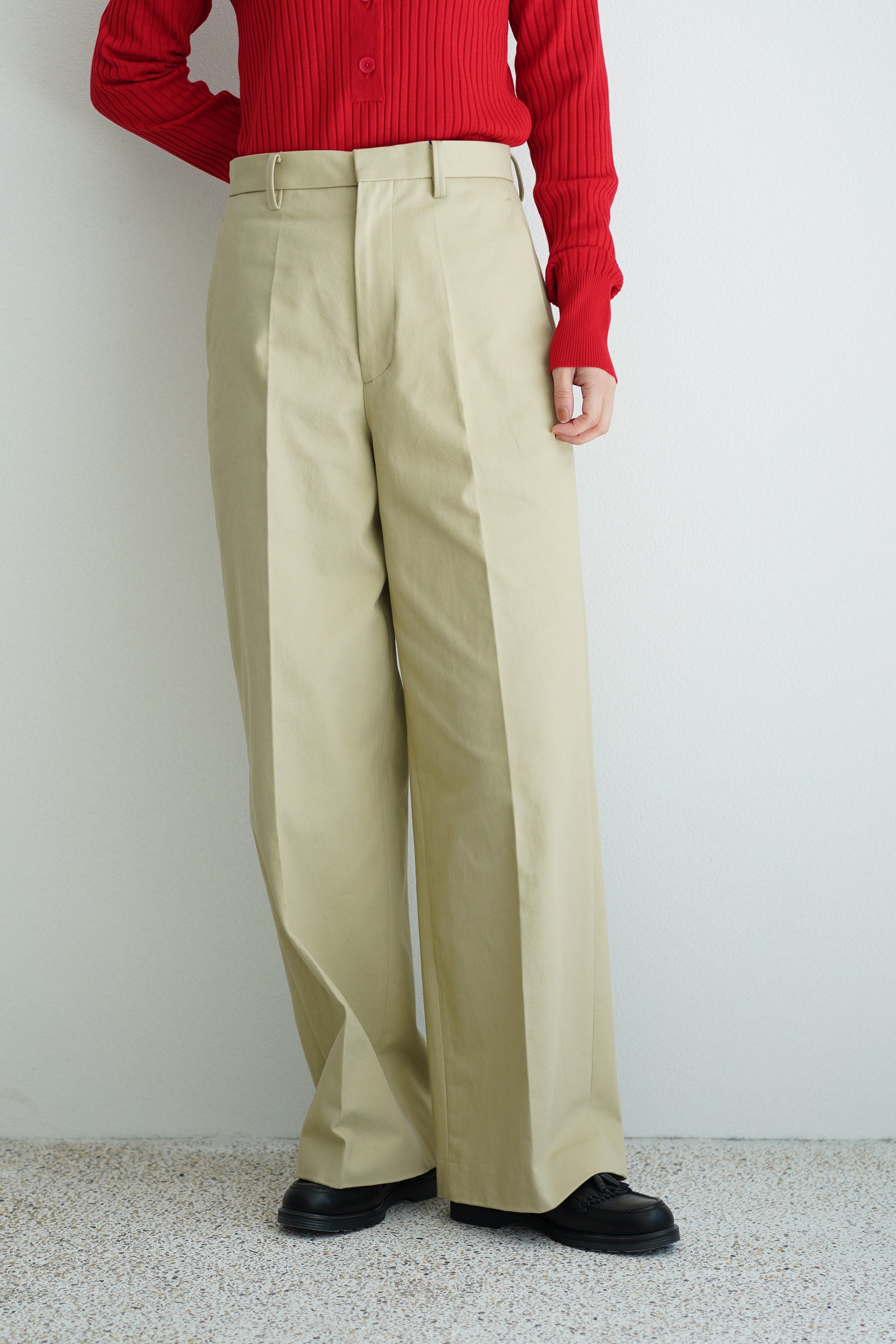 YLÈVE ( イレーヴ )/ FINX COTTON CHINO TR / パンツ – style department_