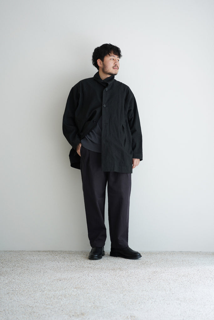 YOKO SAKAMOTO (ヨーコサカモト）/ KASURI OVER COAT / STYLE – style