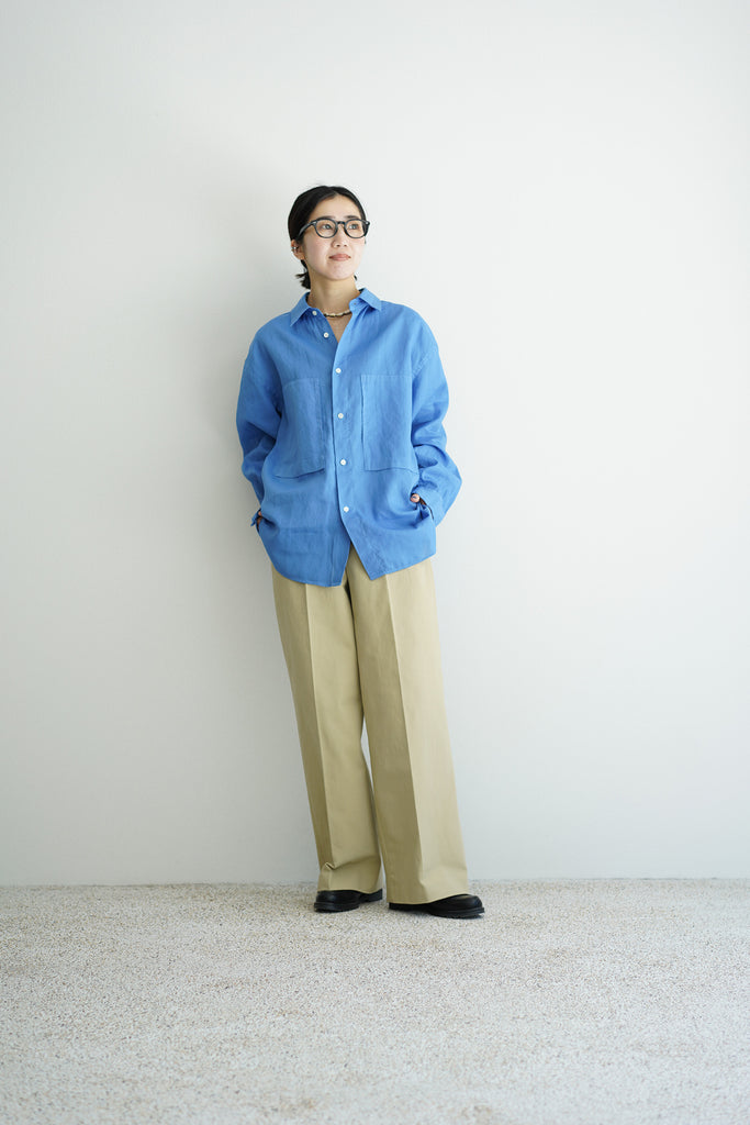 YOKO SAKAMOTO (ヨーコサカモト）/ KASURI OVER COAT / STYLE – style