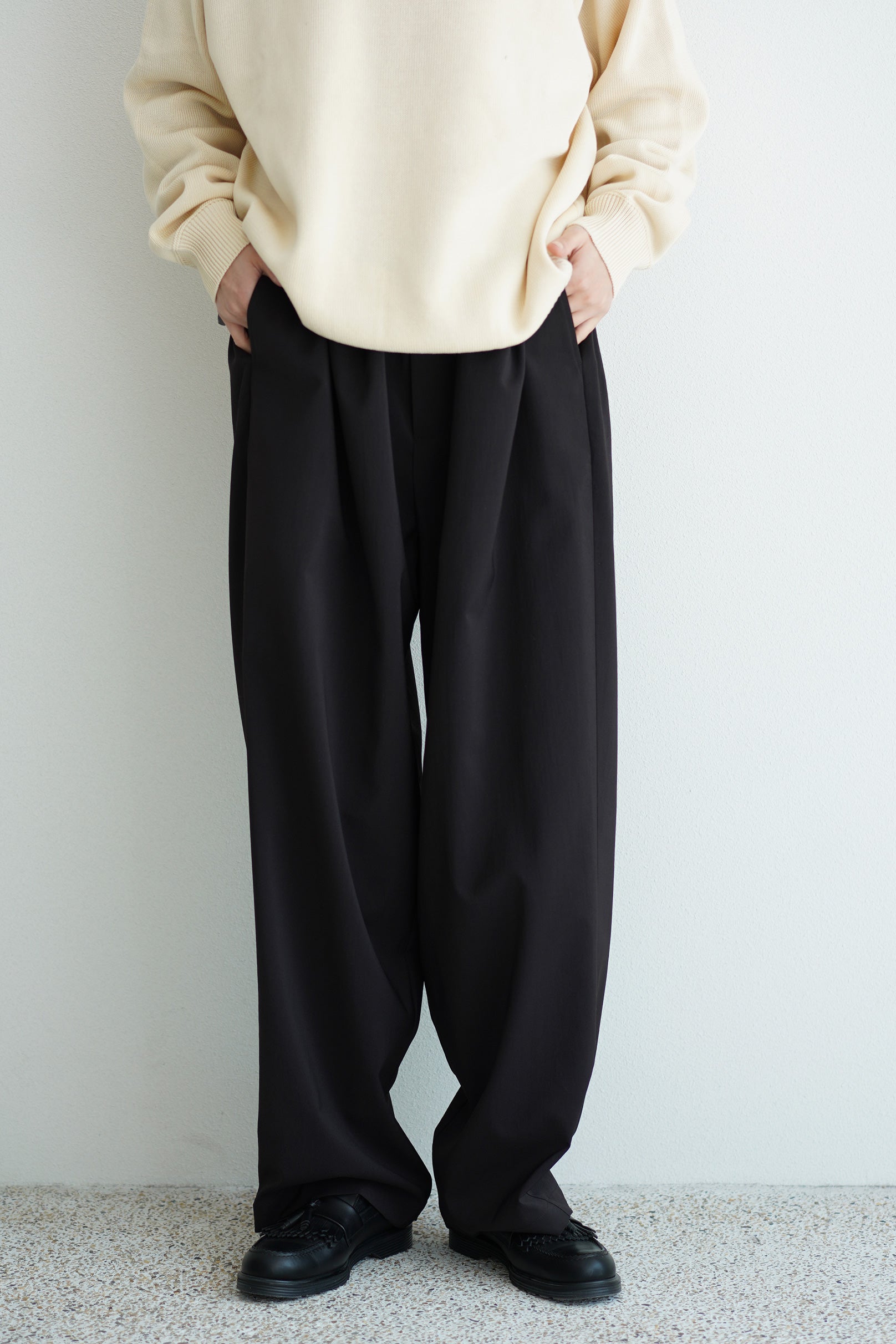 YOKO SAKAMOTO ( ヨーコサカモト ) / RELAX EASY PANTS / 26SS – style
