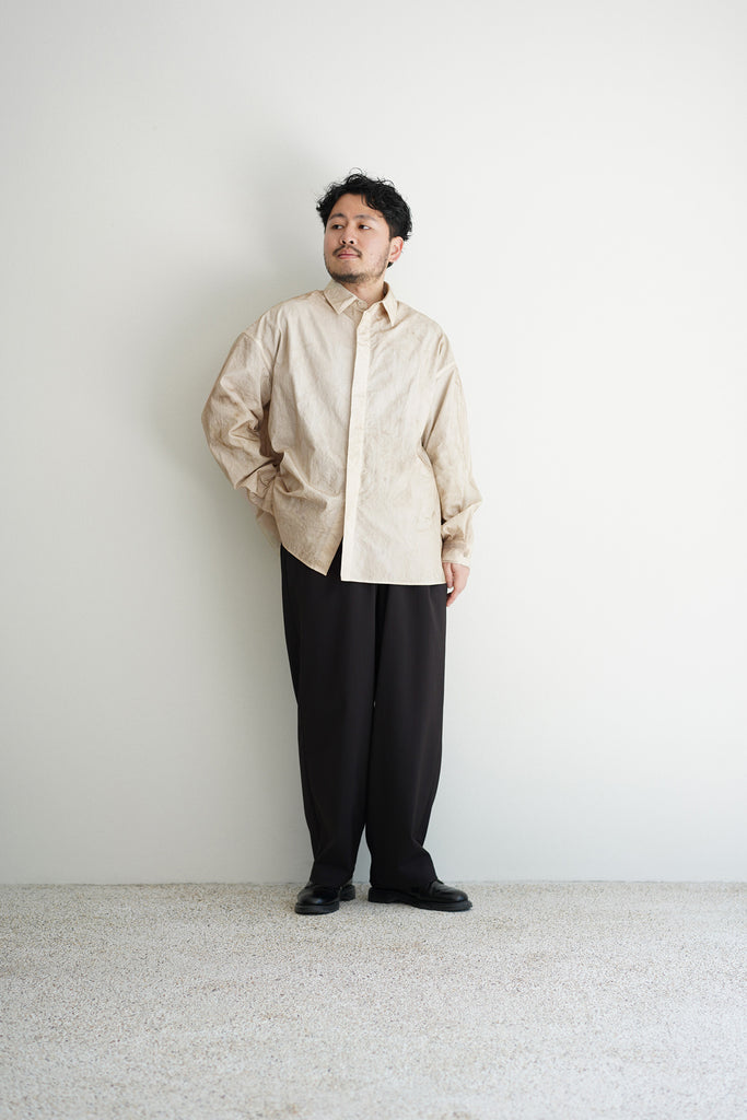 YOKO SAKAMOTO (ヨーコサカモト）/ KASURI OVER COAT / STYLE – style