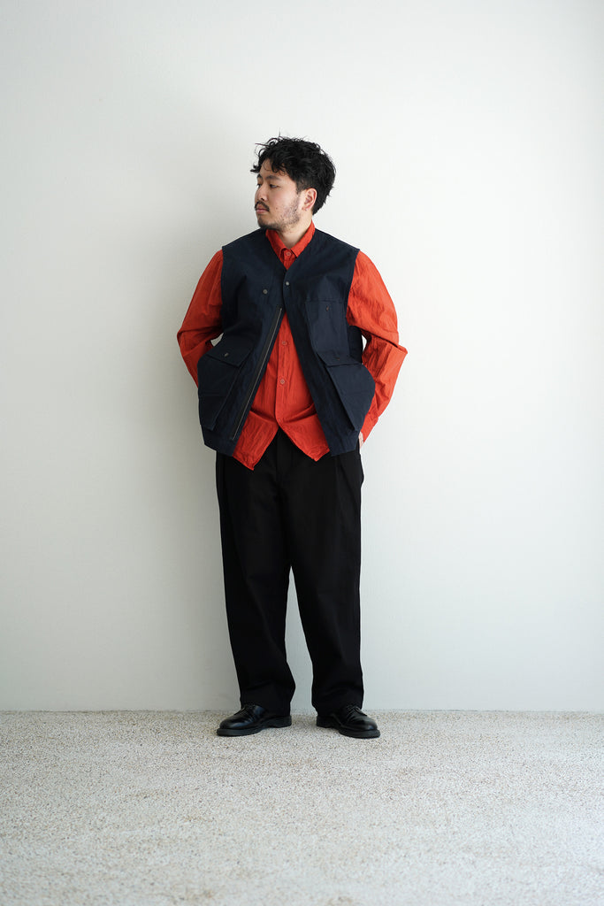 YOKO SAKAMOTO (ヨーコサカモト）/ KASURI OVER COAT / STYLE – style