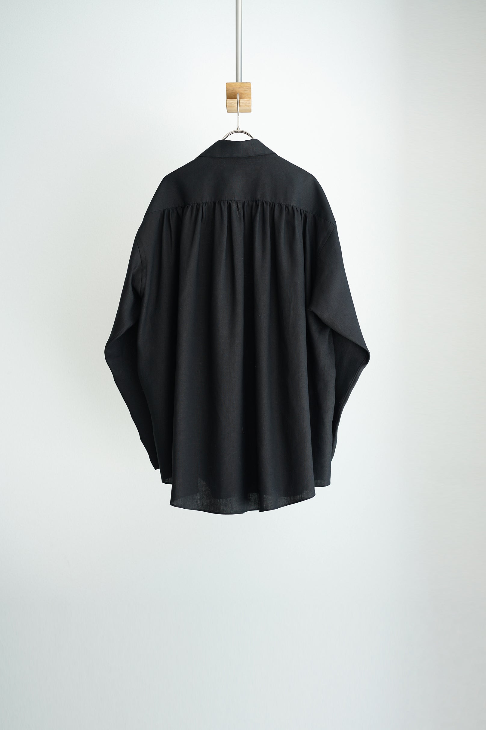 POSTELEGANT ( ポステレガント ) / LINEN GATHERED PULL-OVER SHIRT