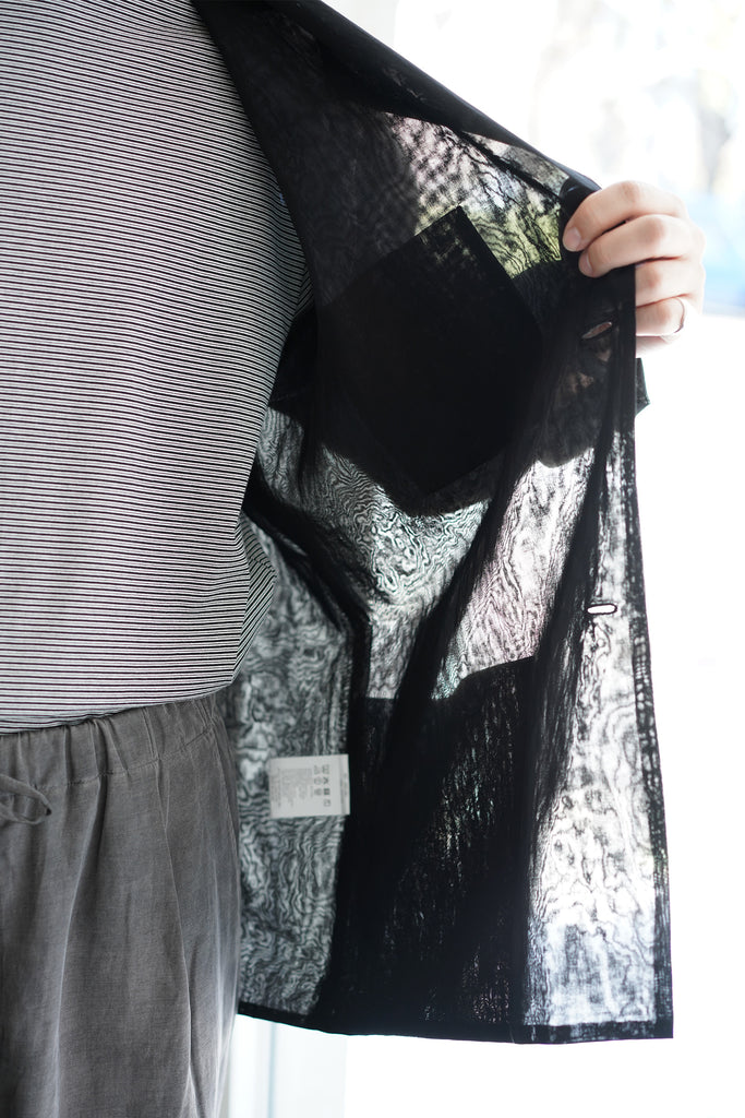26SS 今期 STILL BY HAND 46 JK01261 ジャケット 黒 STILL BY HAND (スティルバイハンド) / JK01261 / ジャケット – style