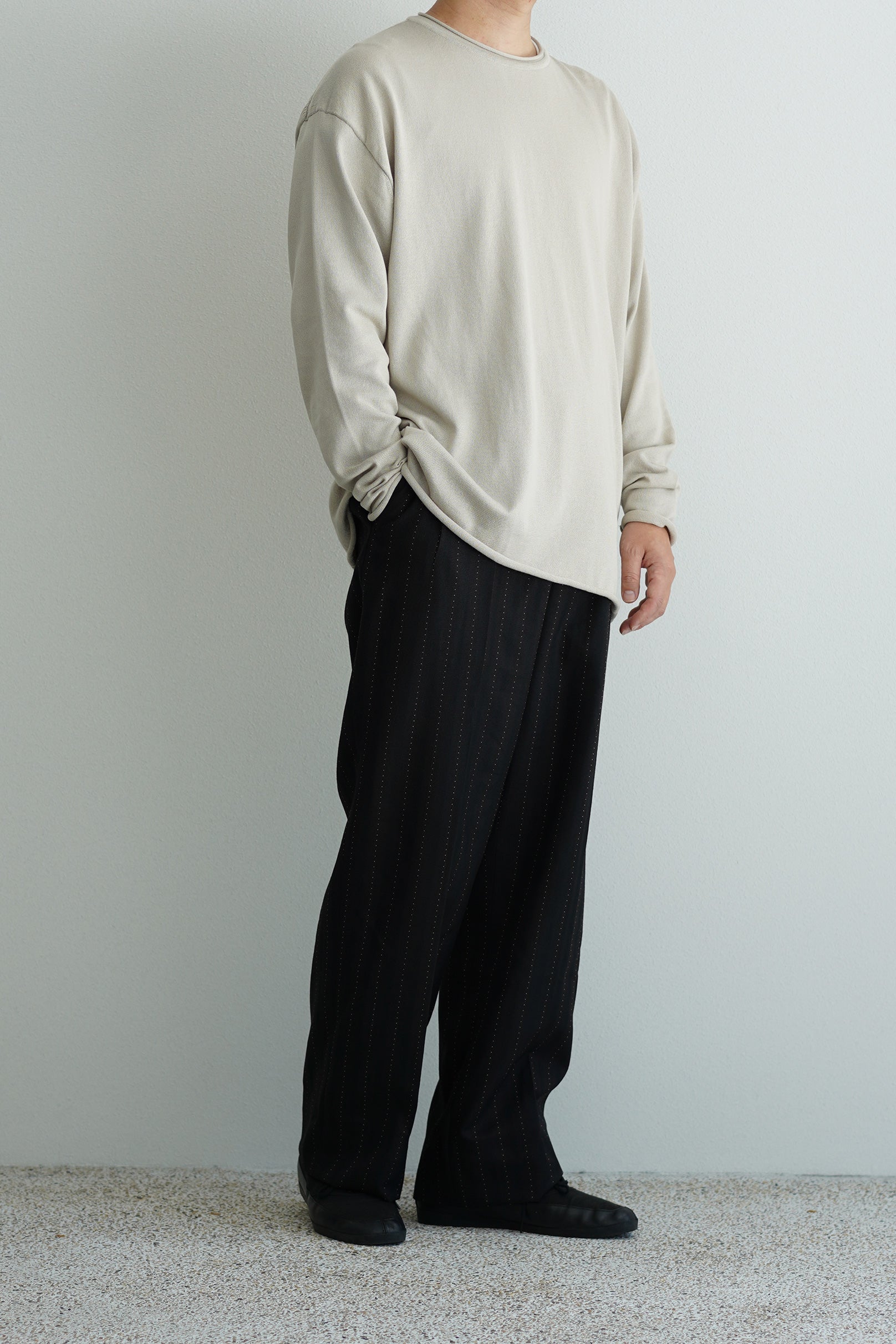POSTELEGANT トップス POSTELEGANT ( ポステレガント ) / COTTON SILK KNIT PULL-OVER